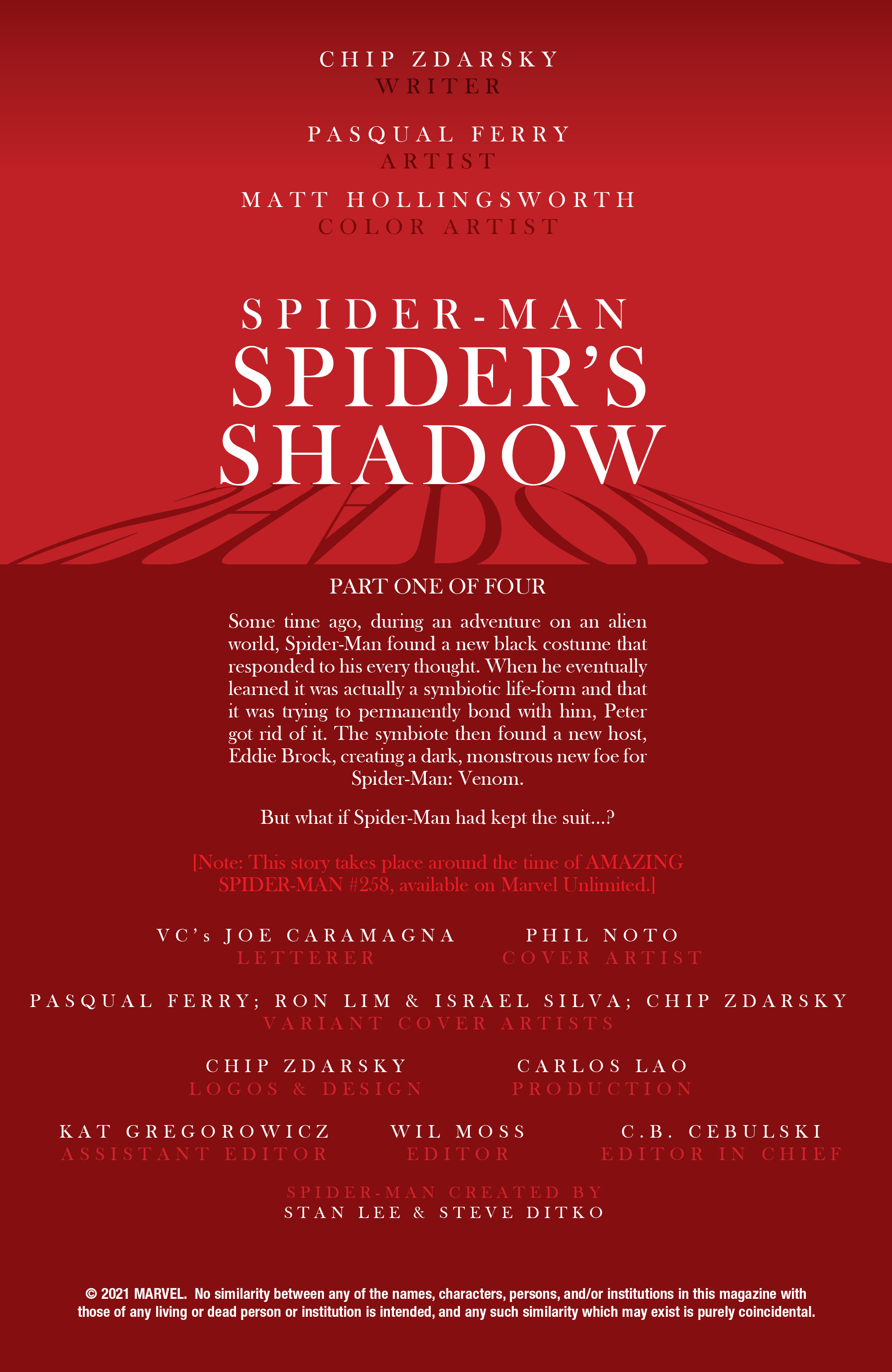 Spider-Man: The Spider's Shadow (2021-): Chapter 1 - Page 2