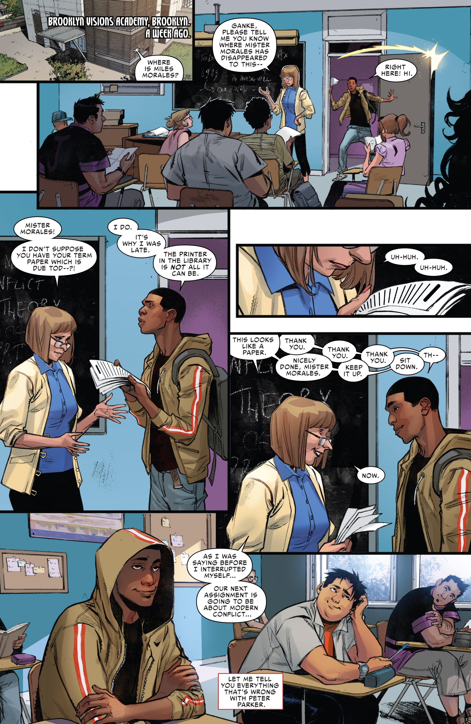 Spider-Men II (2017): Chapter 1 - Page 8