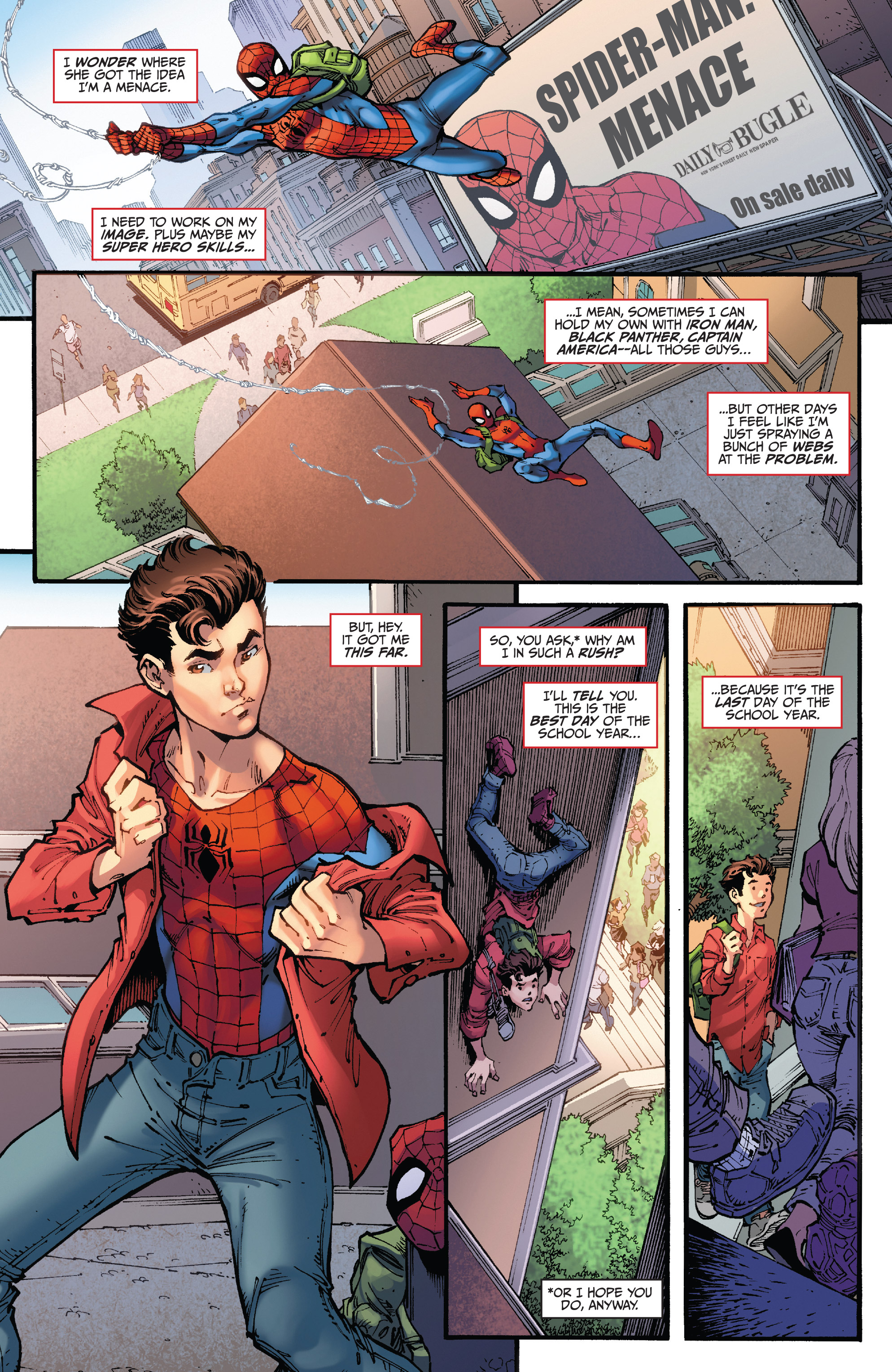 Spidey: School's Out (2018): Chapter 1 - Page 5