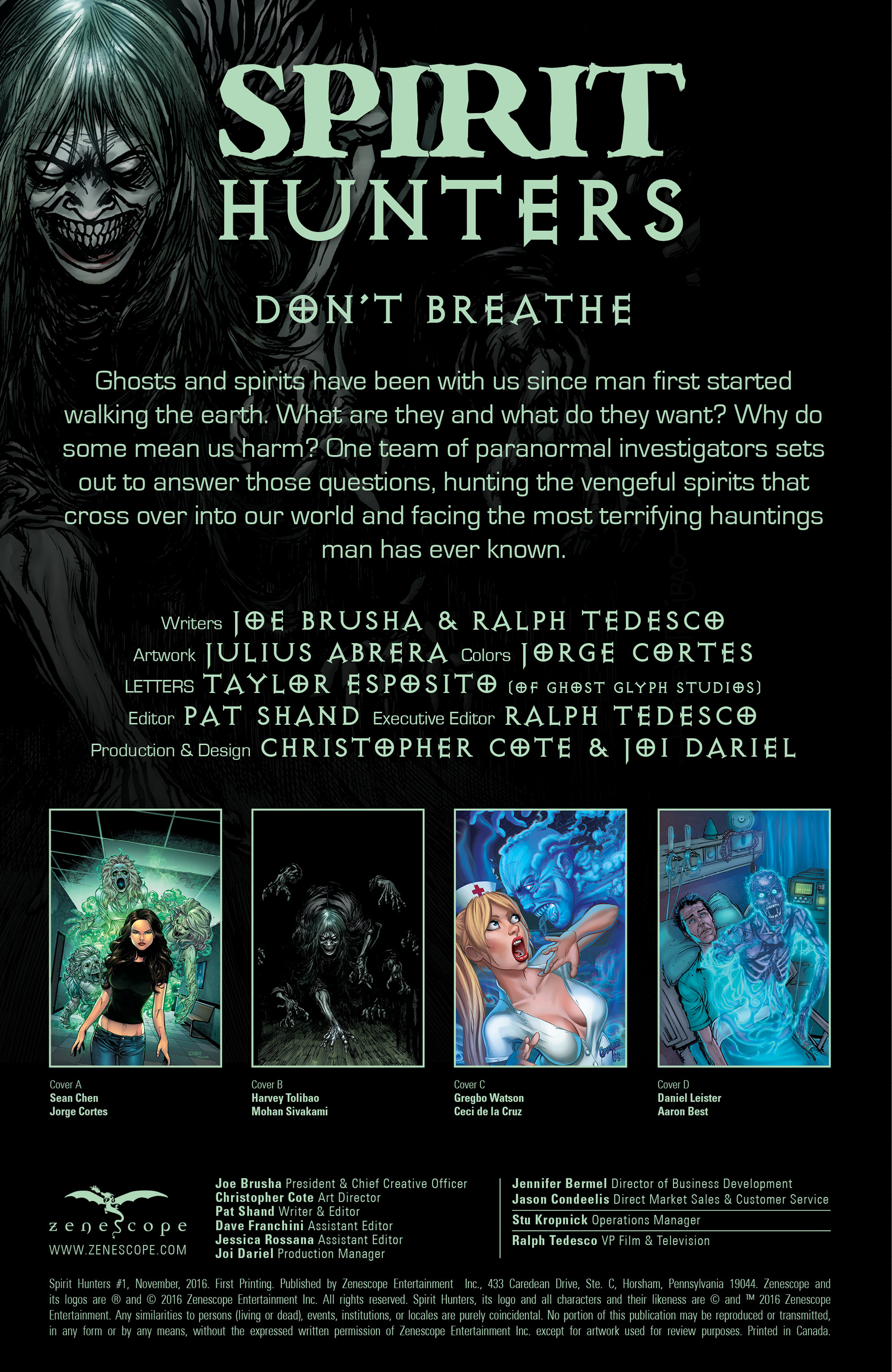 Spirit Hunters (2016-): Chapter 1 - Page 2