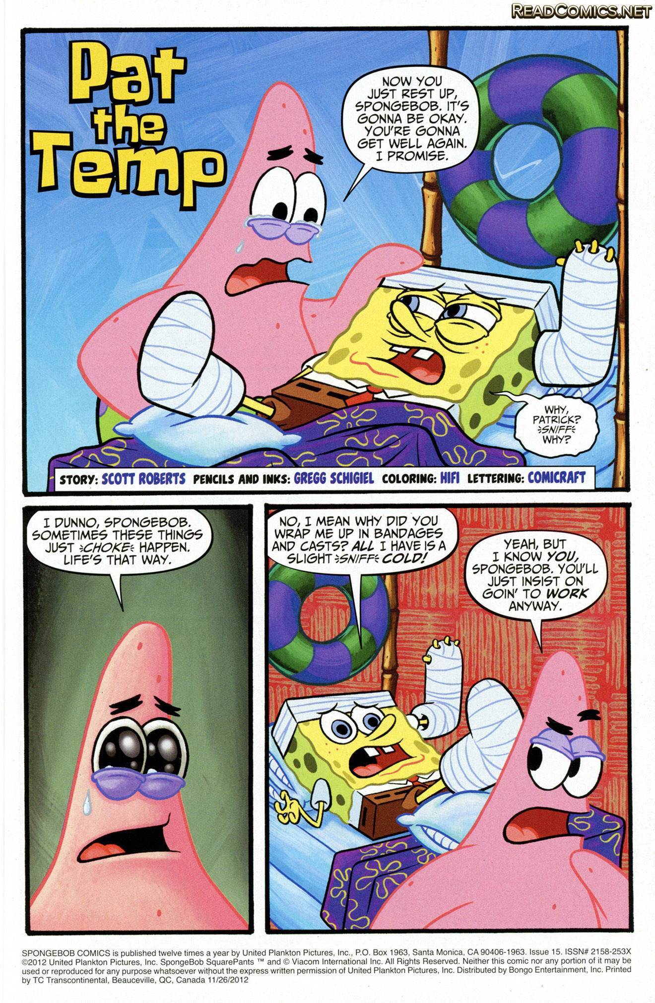 SpongeBob Comics (2011-): Chapter 15 - Page 3