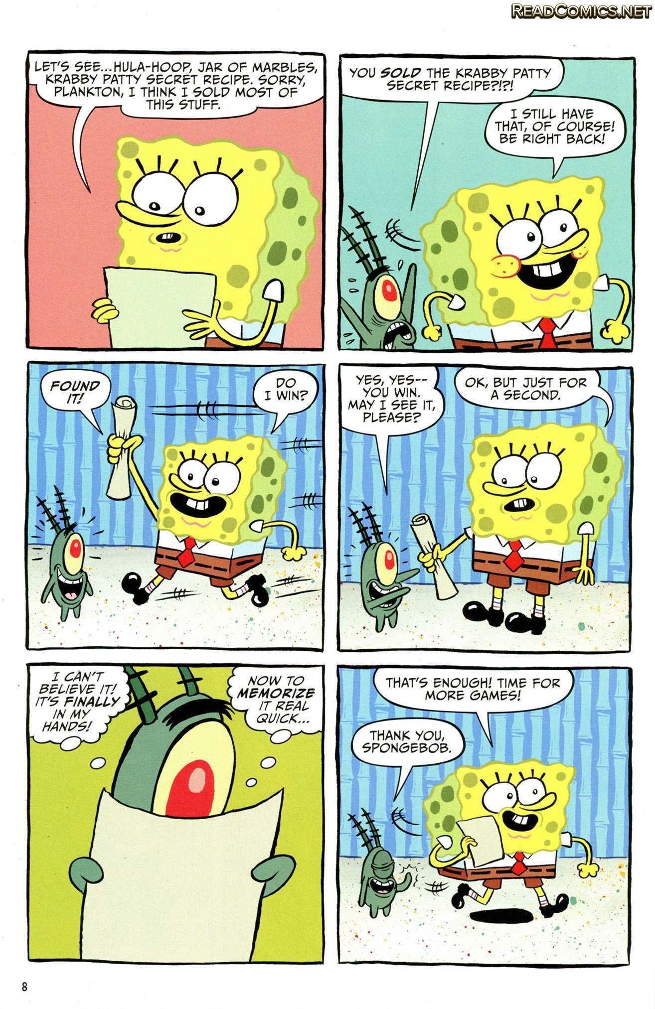 SpongeBob Comics (2011-): Chapter 35 - Page 10