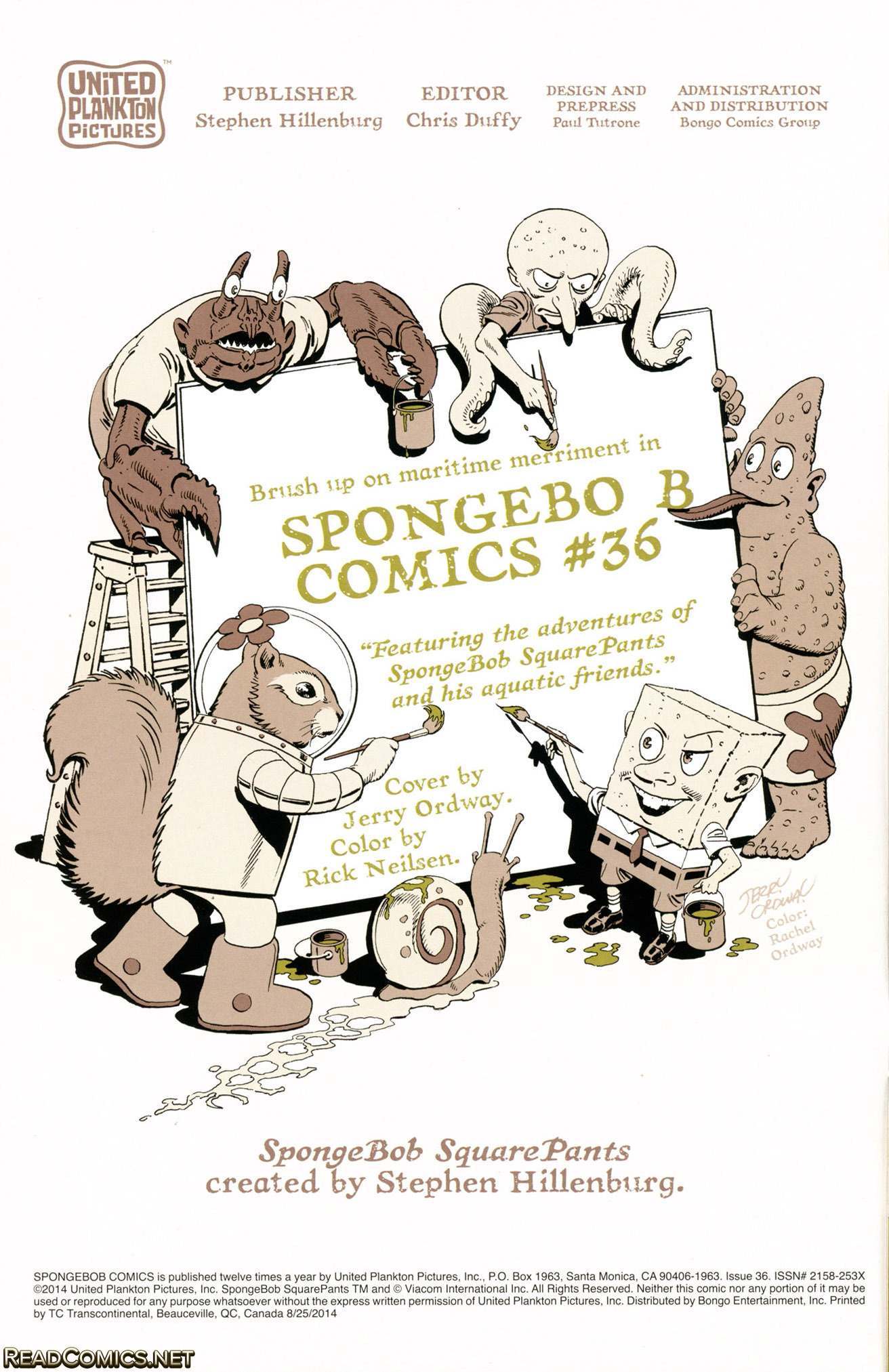 SpongeBob Comics (2011-): Chapter 36 - Page 2