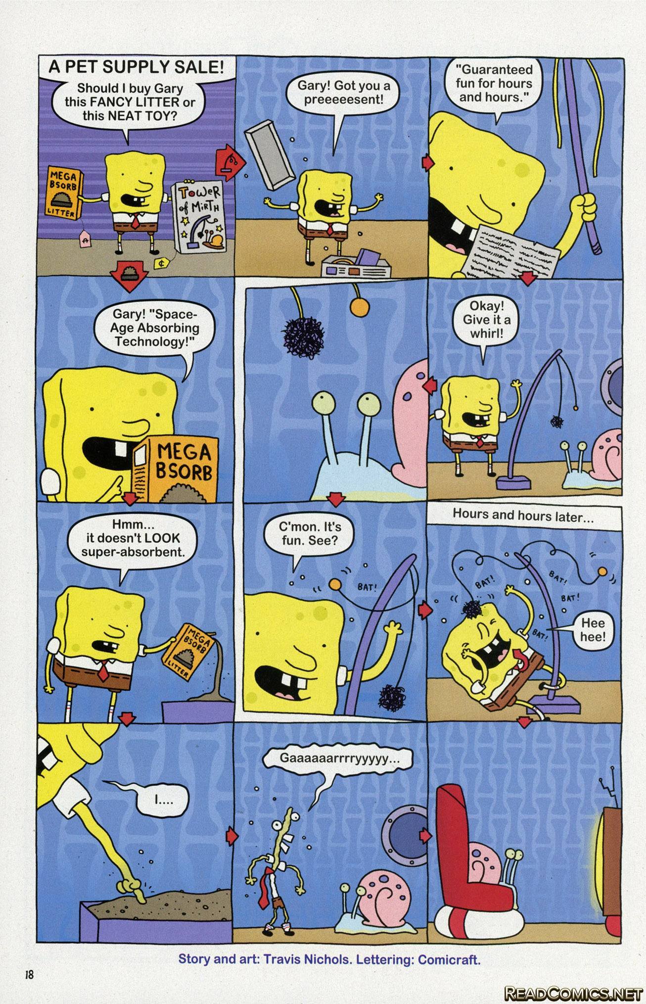 SpongeBob Comics (2011-): Chapter 38 - Page 20
