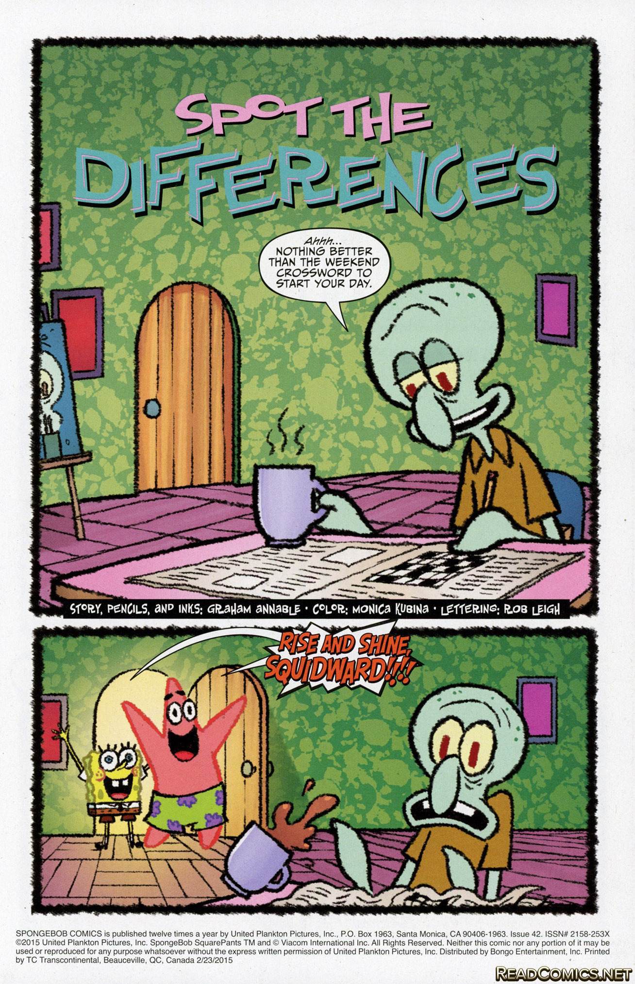 SpongeBob Comics (2011-): Chapter 42 - Page 3