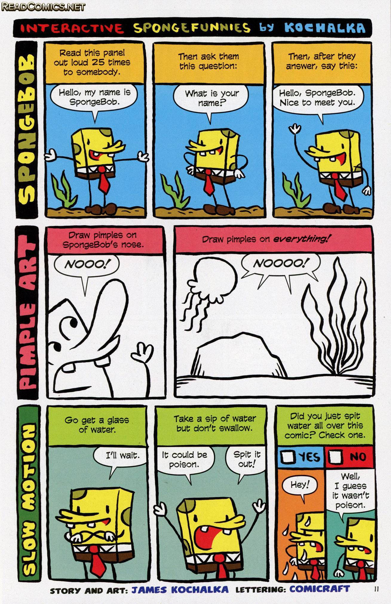 SpongeBob Comics (2011-): Chapter 42 - Page 13
