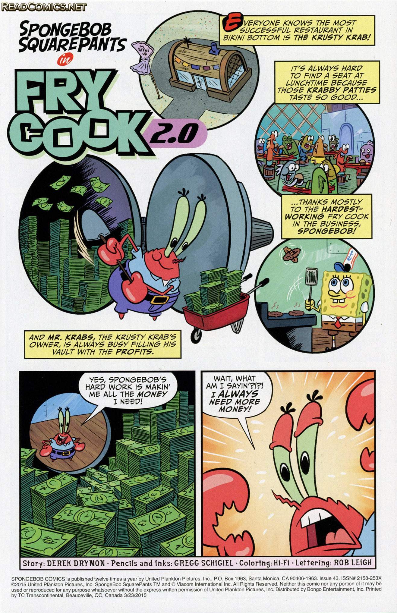 SpongeBob Comics (2011-): Chapter 43 - Page 3
