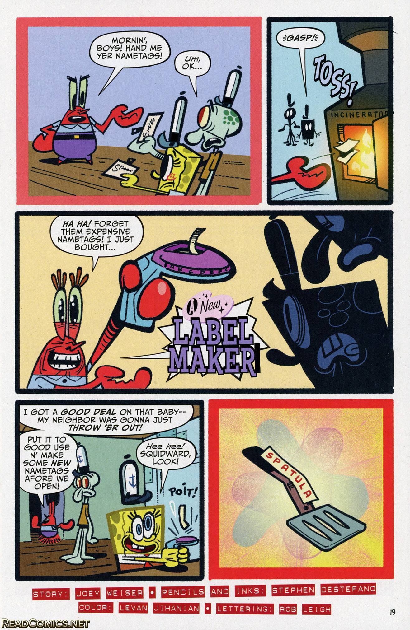 SpongeBob Comics (2011-): Chapter 43 - Page 20