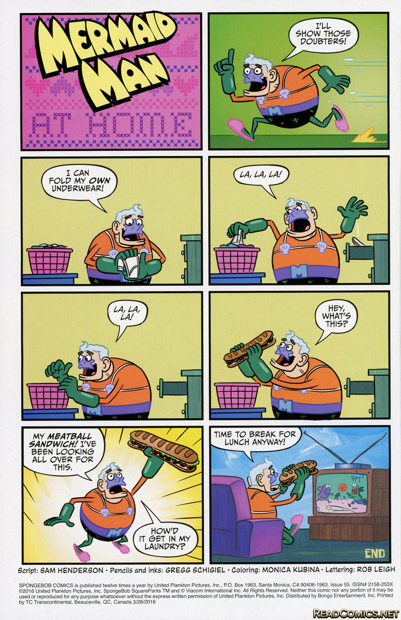 SpongeBob Comics (2011-): Chapter 55 - Page 34