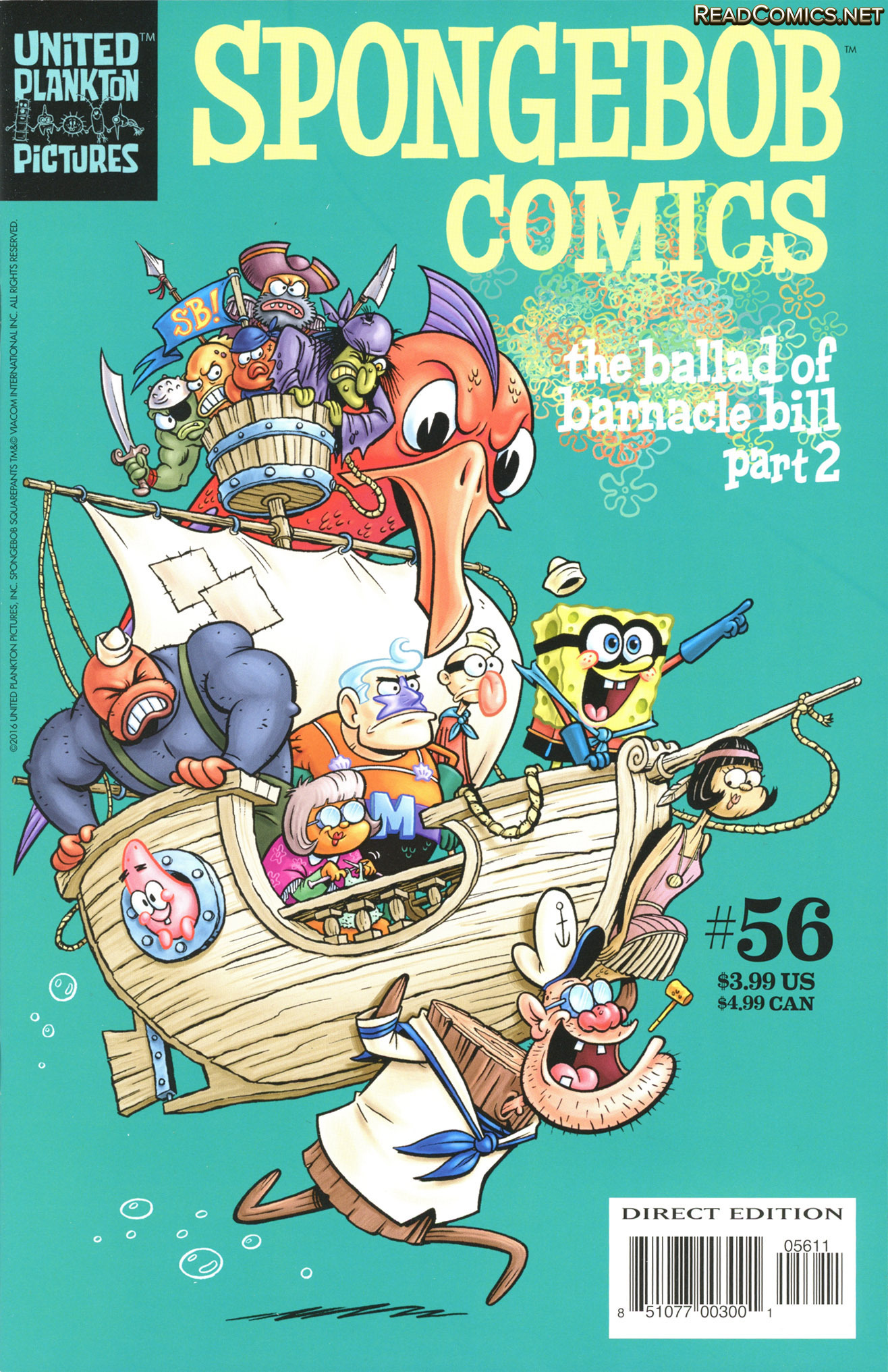 SpongeBob Comics (2011-): Chapter 56 - Page 1