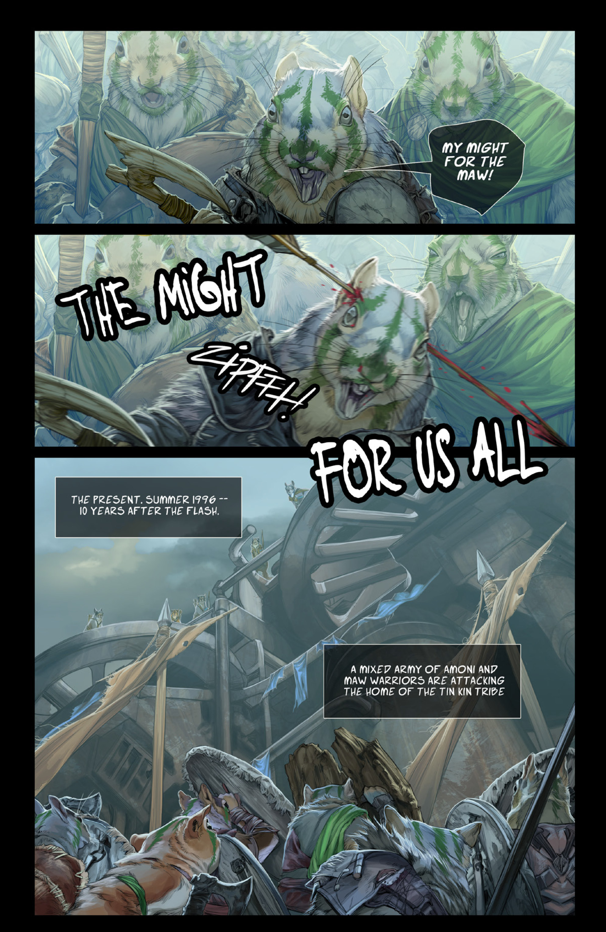 Squarriors Vol. 2 (2016-): Chapter 4 - Page 7