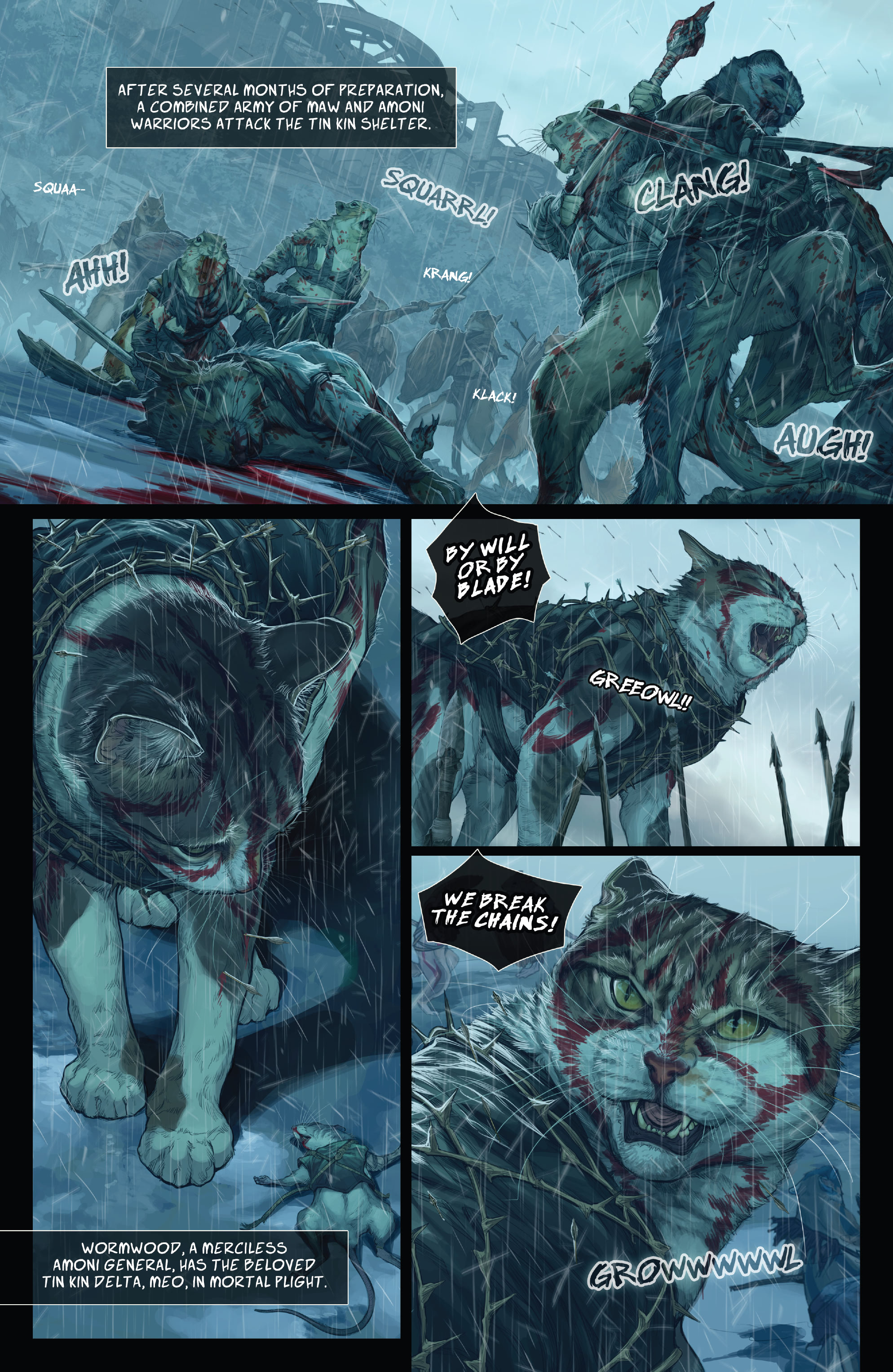 Squarriors Vol. 2 (2016-): Chapter 5 - Page 3