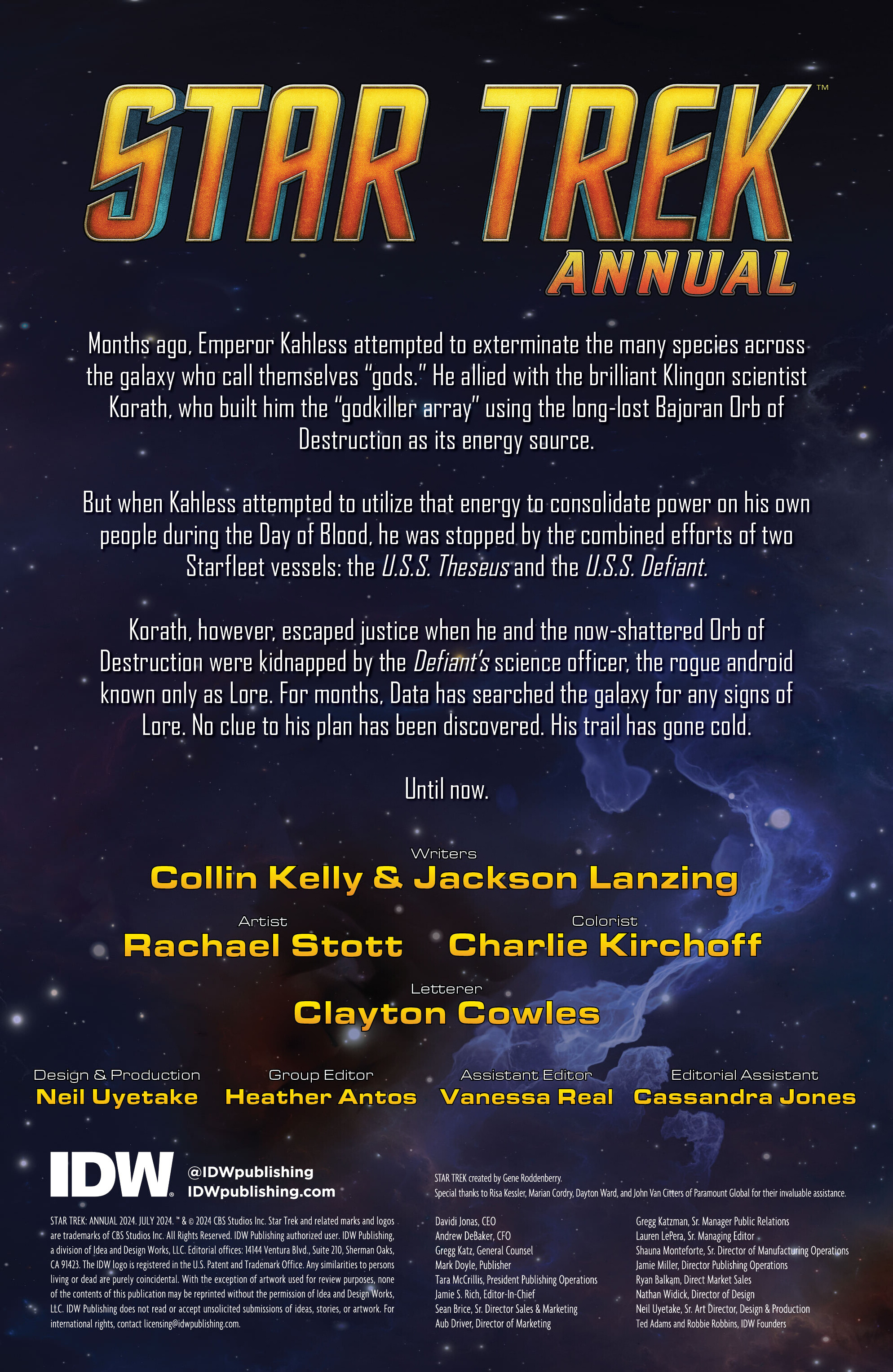 Star Trek (2022-): Chapter Annual2024 - Page 2