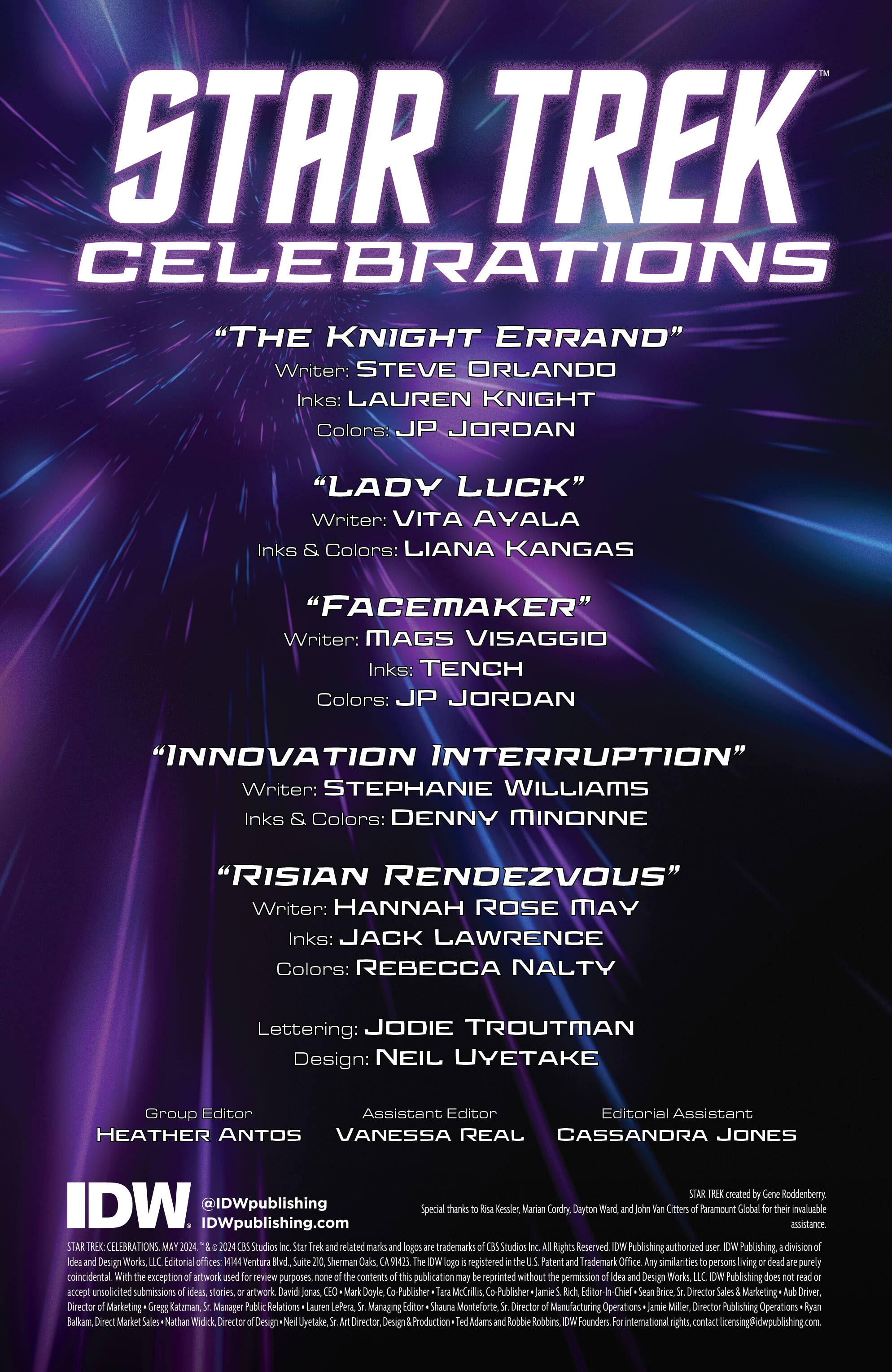 Star Trek Celebrations (2024-): Chapter 1 - Page 2