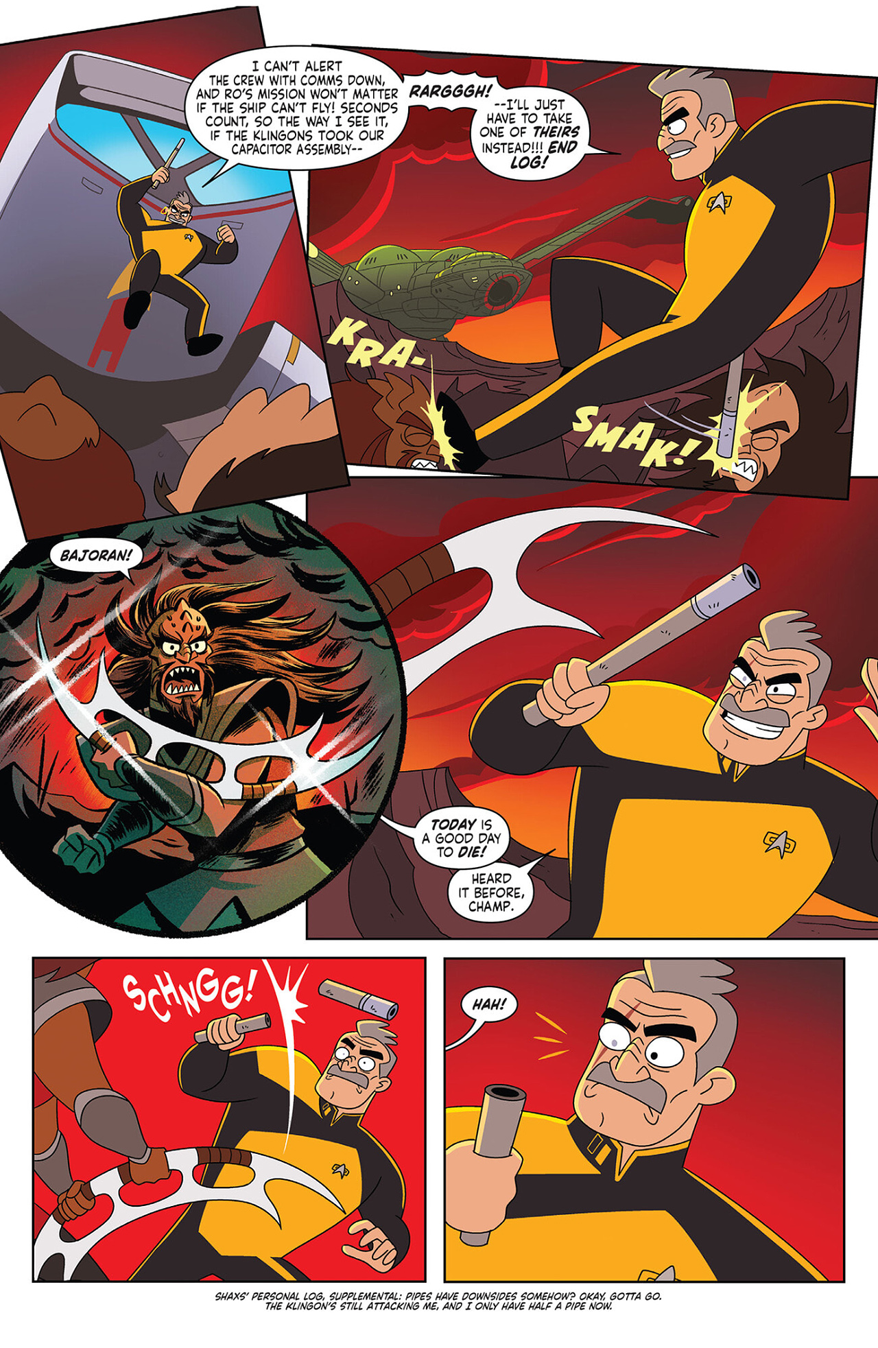 Star Trek: Day of Blood - Shax's Best Day (2023-): Chapter 1 - Page 9