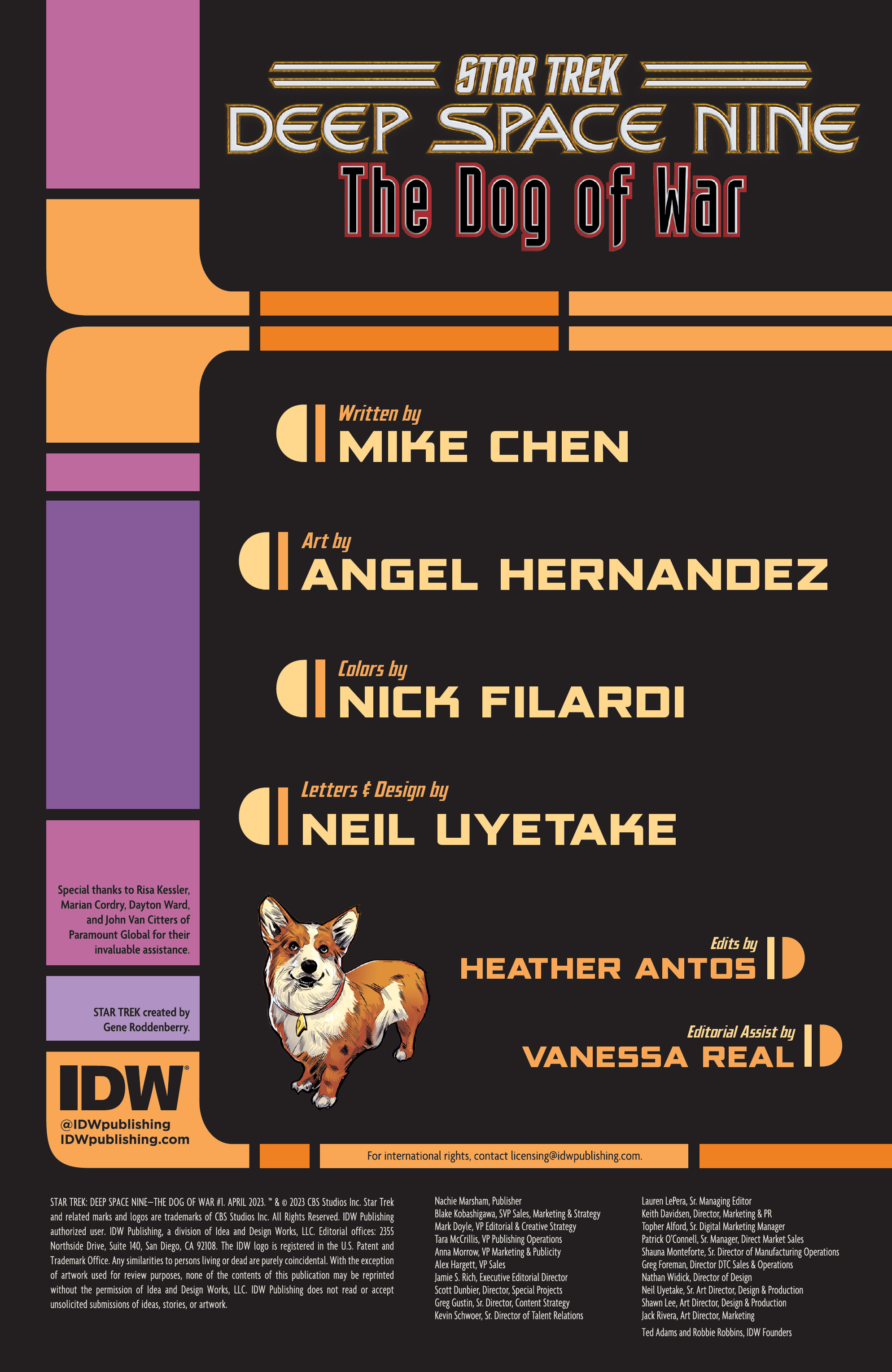 Star Trek: Deep Space Nine - The Dog of War (2023-): Chapter 1 - Page 2