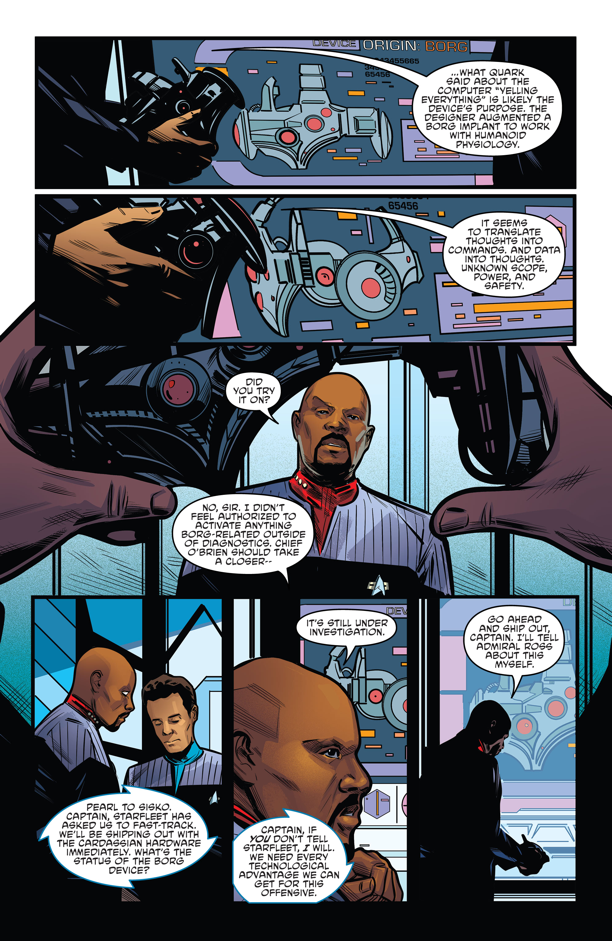 Star Trek: Deep Space Nine - The Dog of War (2023-): Chapter 1 - Page 11