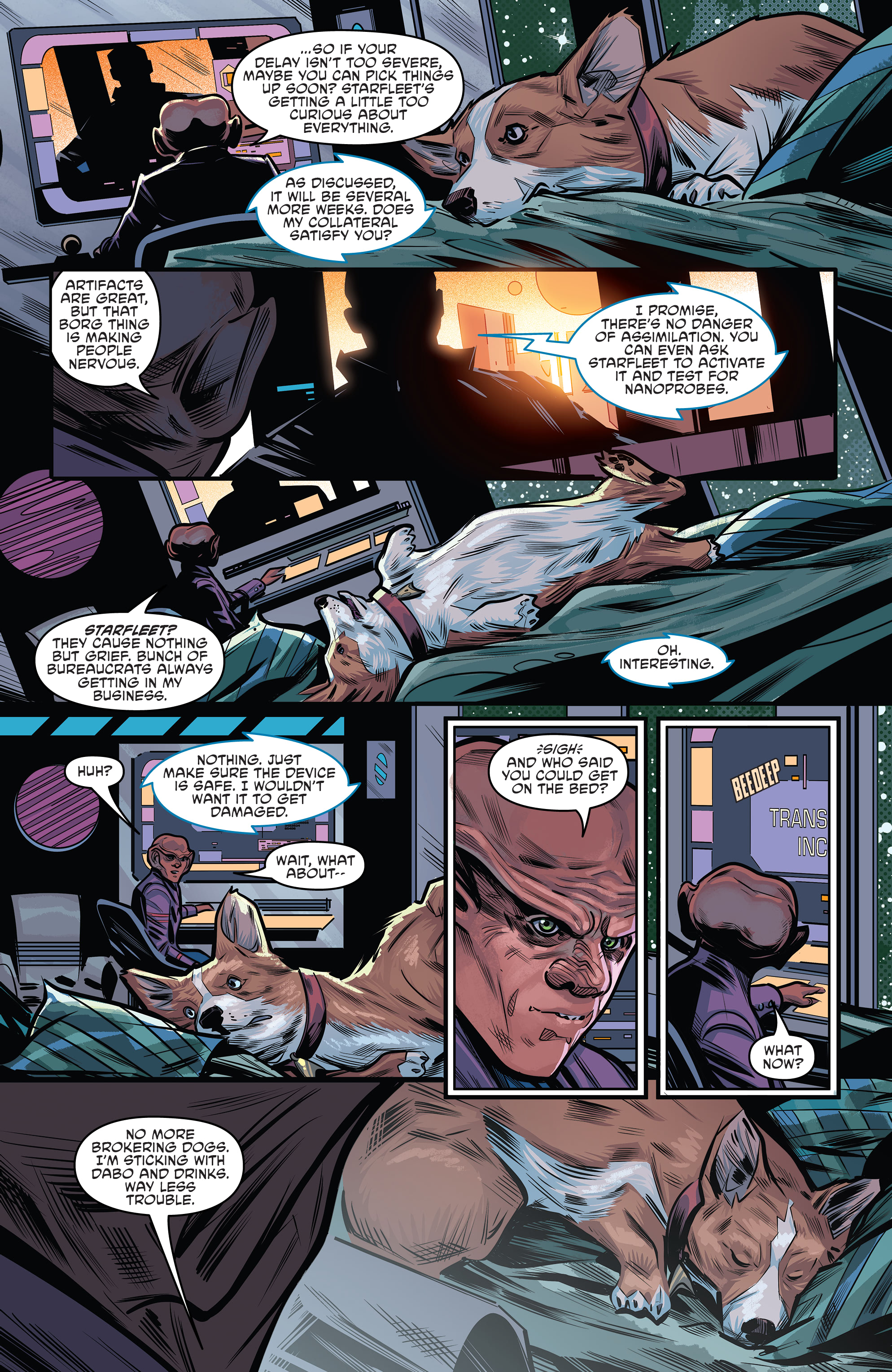 Star Trek: Deep Space Nine - The Dog of War (2023-): Chapter 1 - Page 12