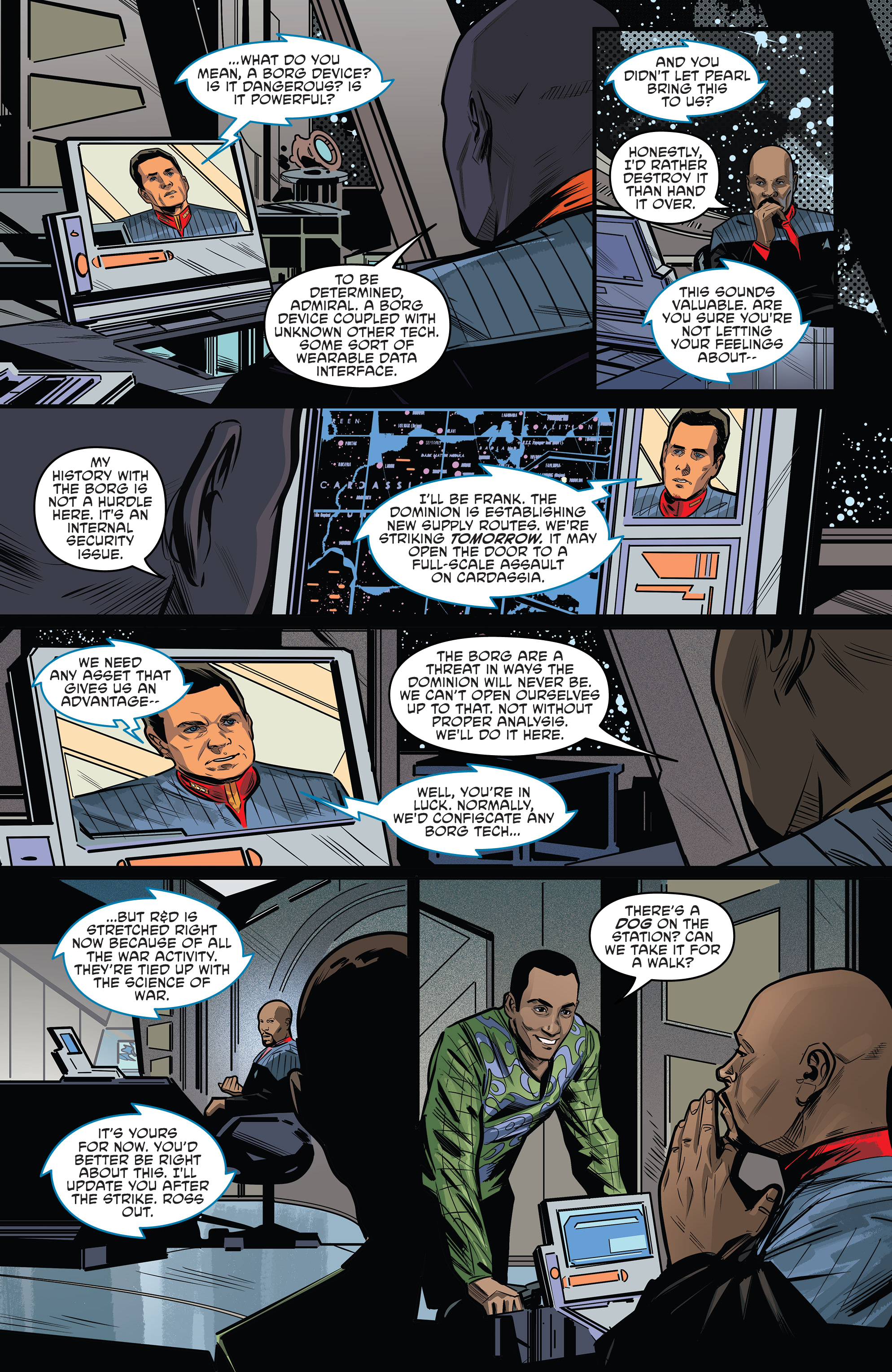 Star Trek: Deep Space Nine - The Dog of War (2023-): Chapter 1 - Page 13