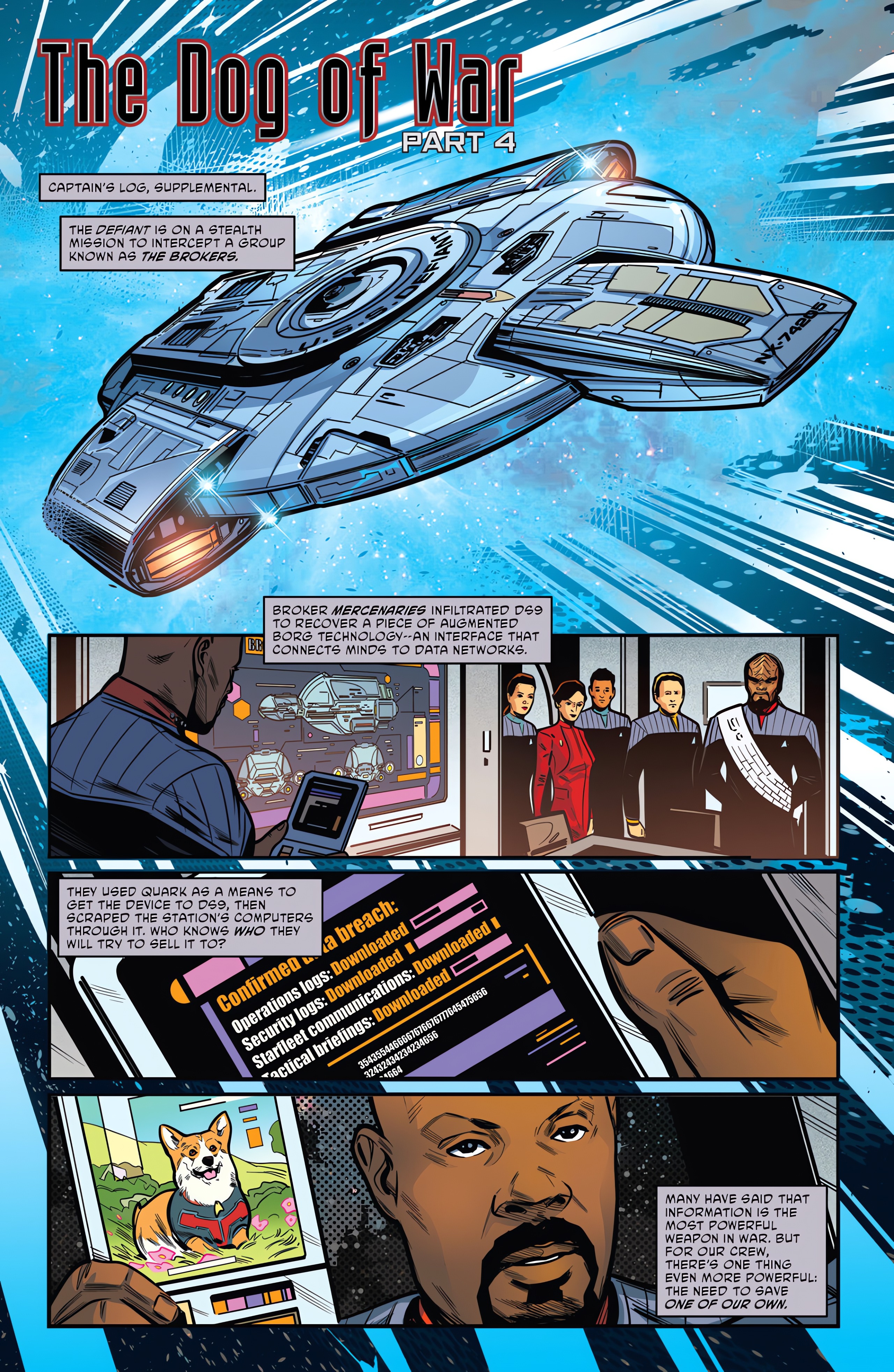 Star Trek: Deep Space Nine - The Dog of War (2023-): Chapter 4 - Page 3