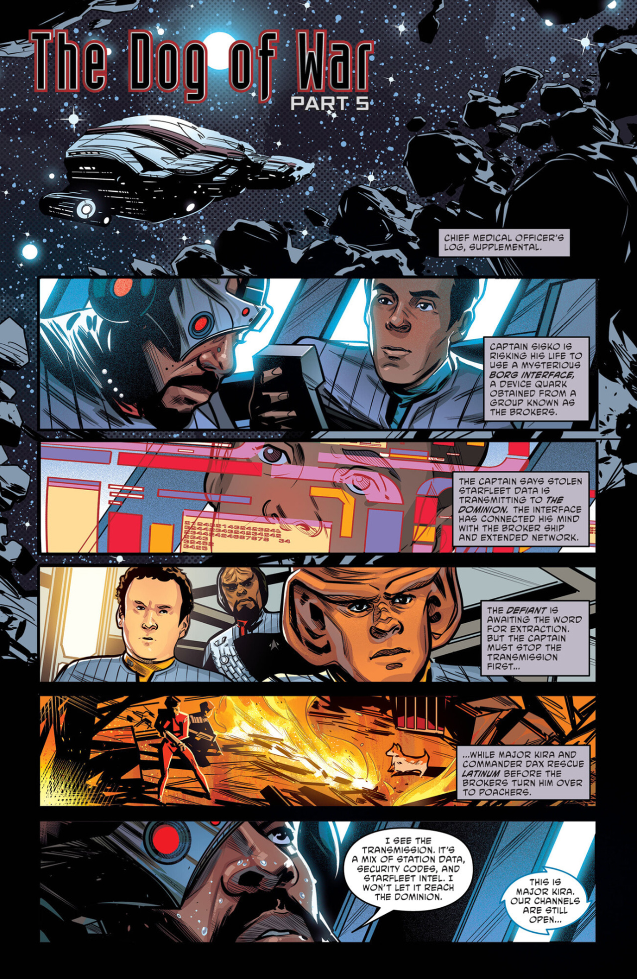 Star Trek: Deep Space Nine - The Dog of War (2023-): Chapter 5 - Page 3