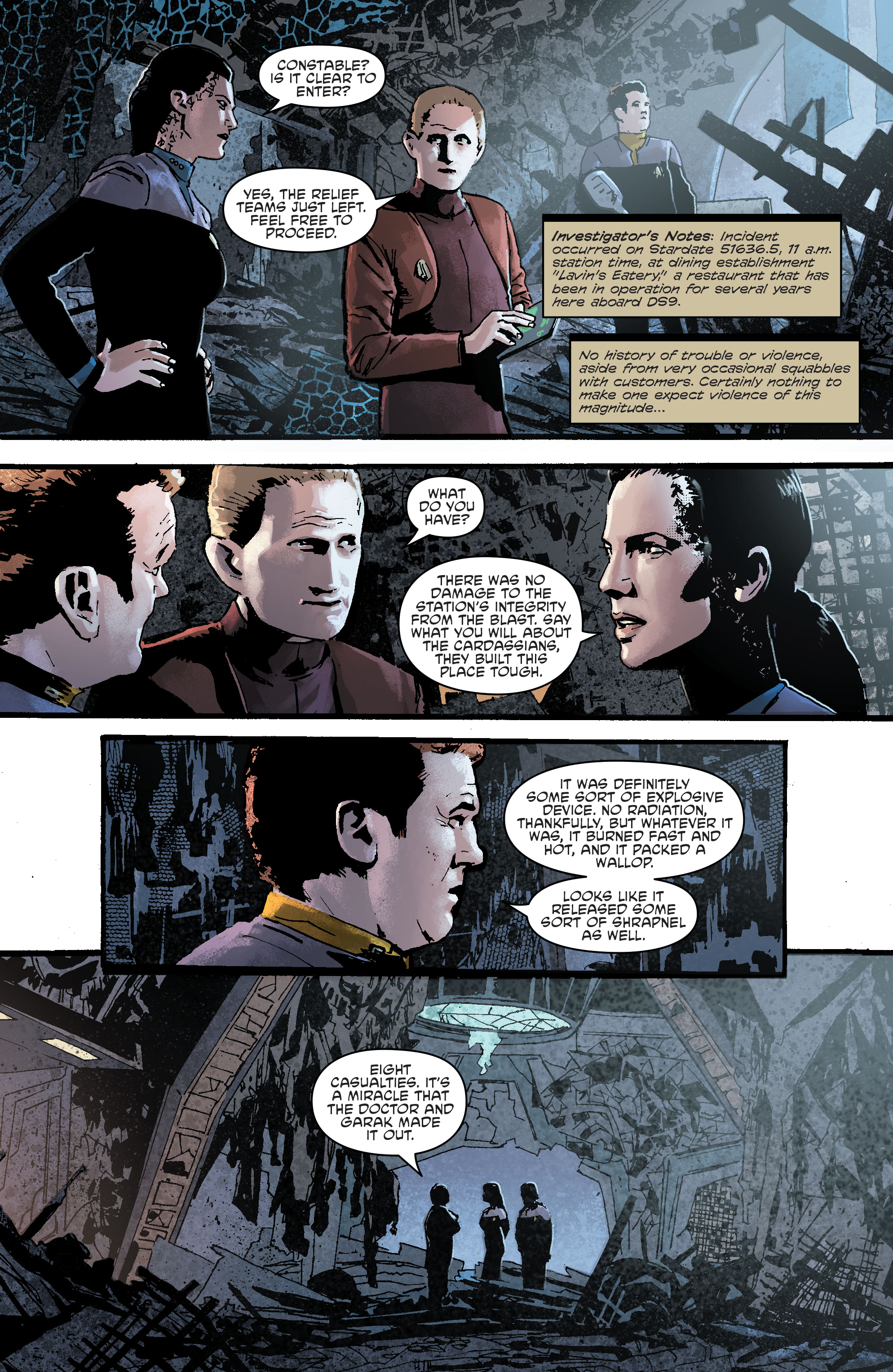 Star Trek: Deep Space Nine—Too Long a Sacrifice (2020-): Chapter 1 - Page 7