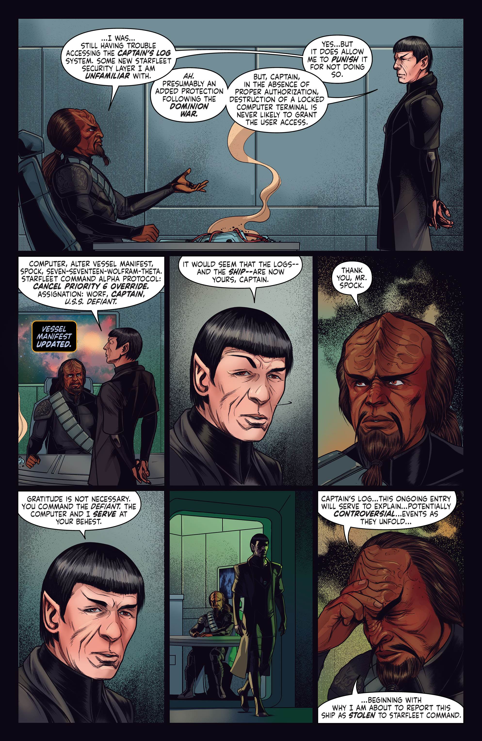 Star Trek: Defiant (2023-): Chapter 1 - Page 5