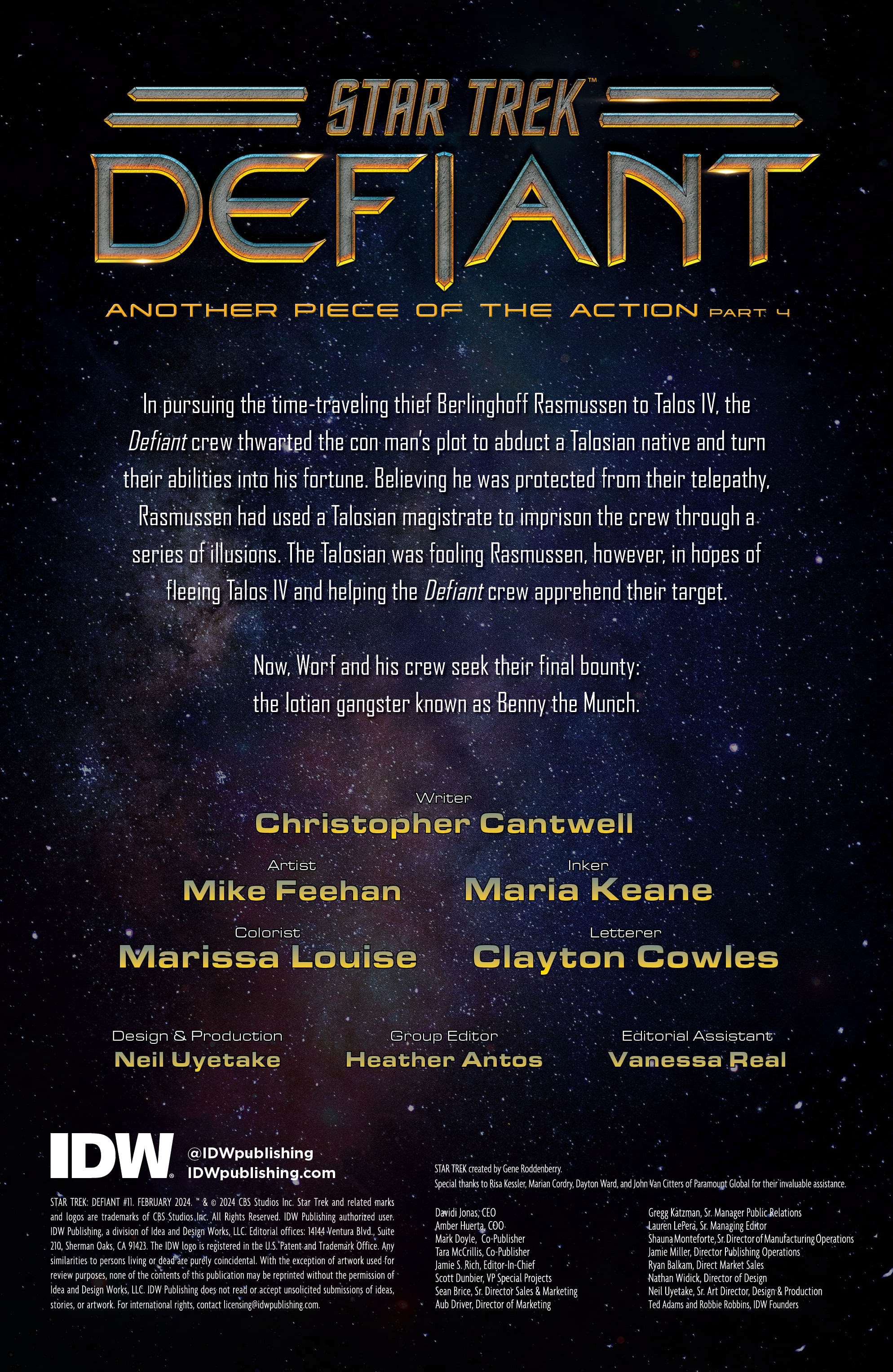 Star Trek: Defiant (2023-): Chapter 11 - Page 2