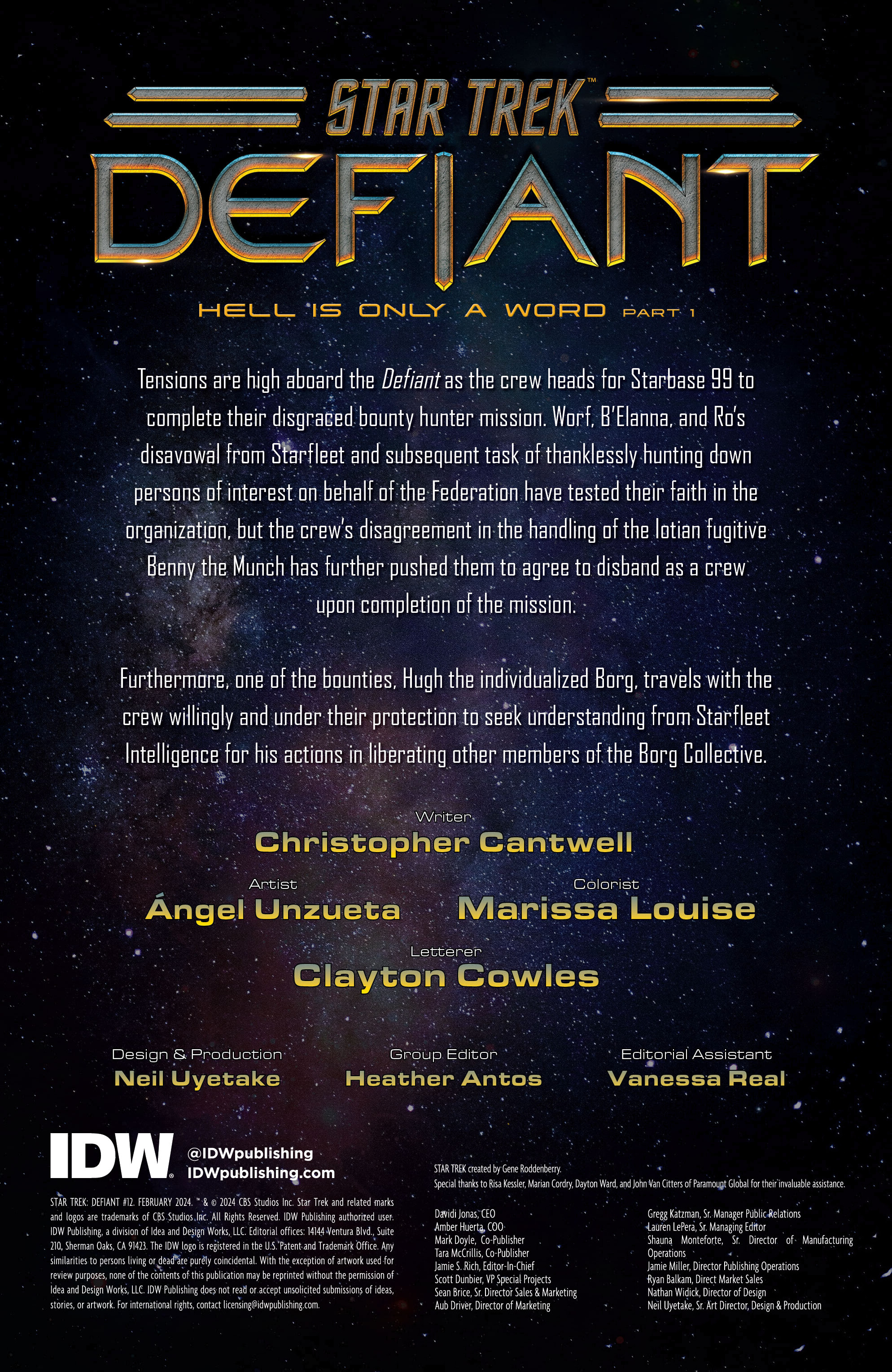 Star Trek: Defiant (2023-): Chapter 12 - Page 2