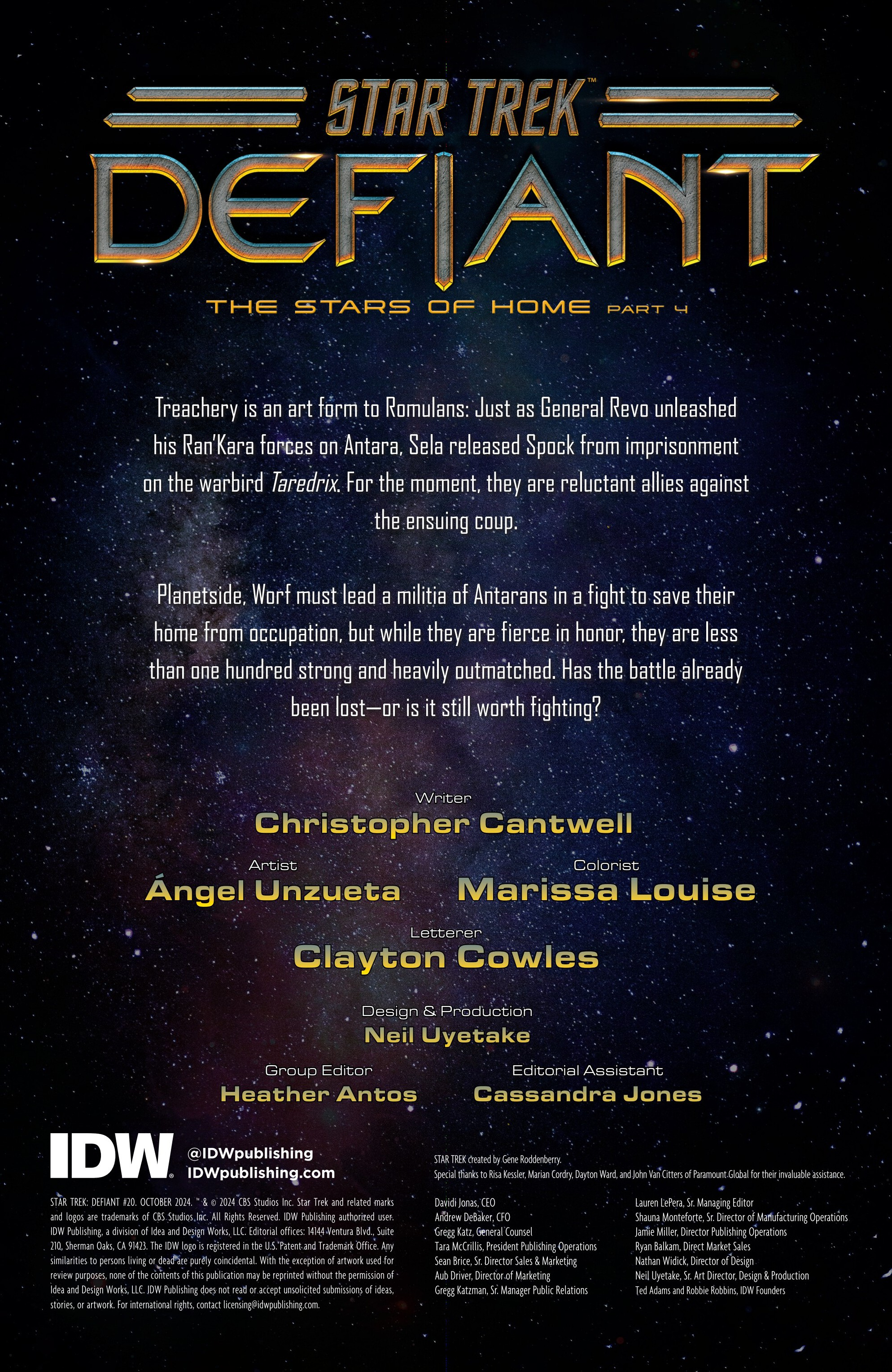 Star Trek: Defiant (2023-): Chapter 20 - Page 2