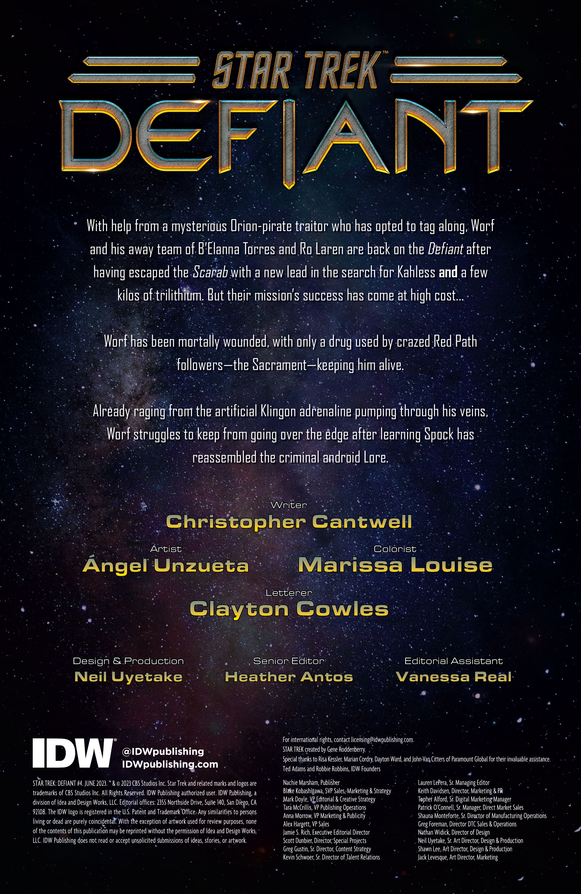 Star Trek: Defiant (2023-): Chapter 4 - Page 2