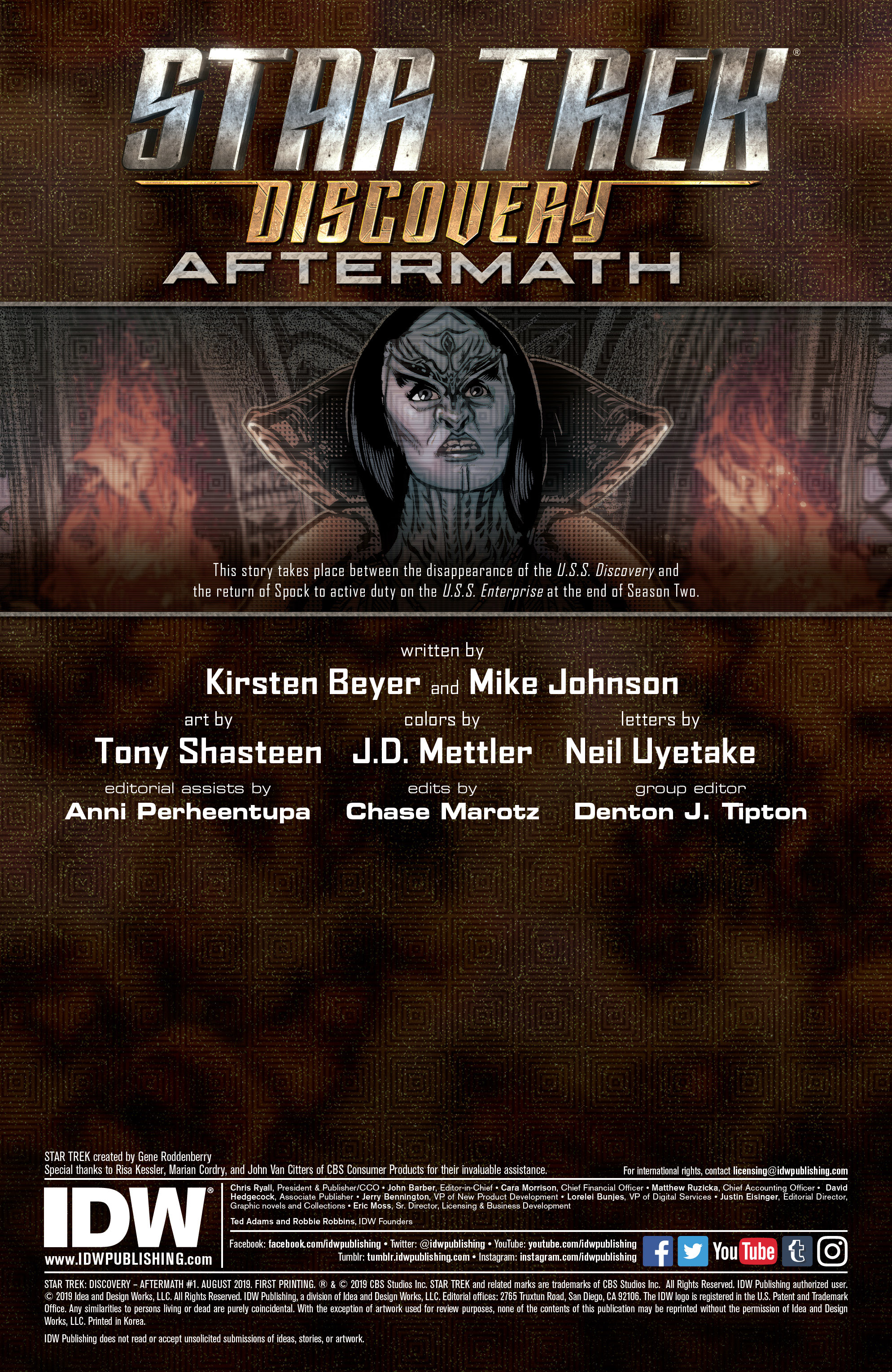 Star Trek: Discovery: Aftermath (2019-): Chapter 1 - Page 2