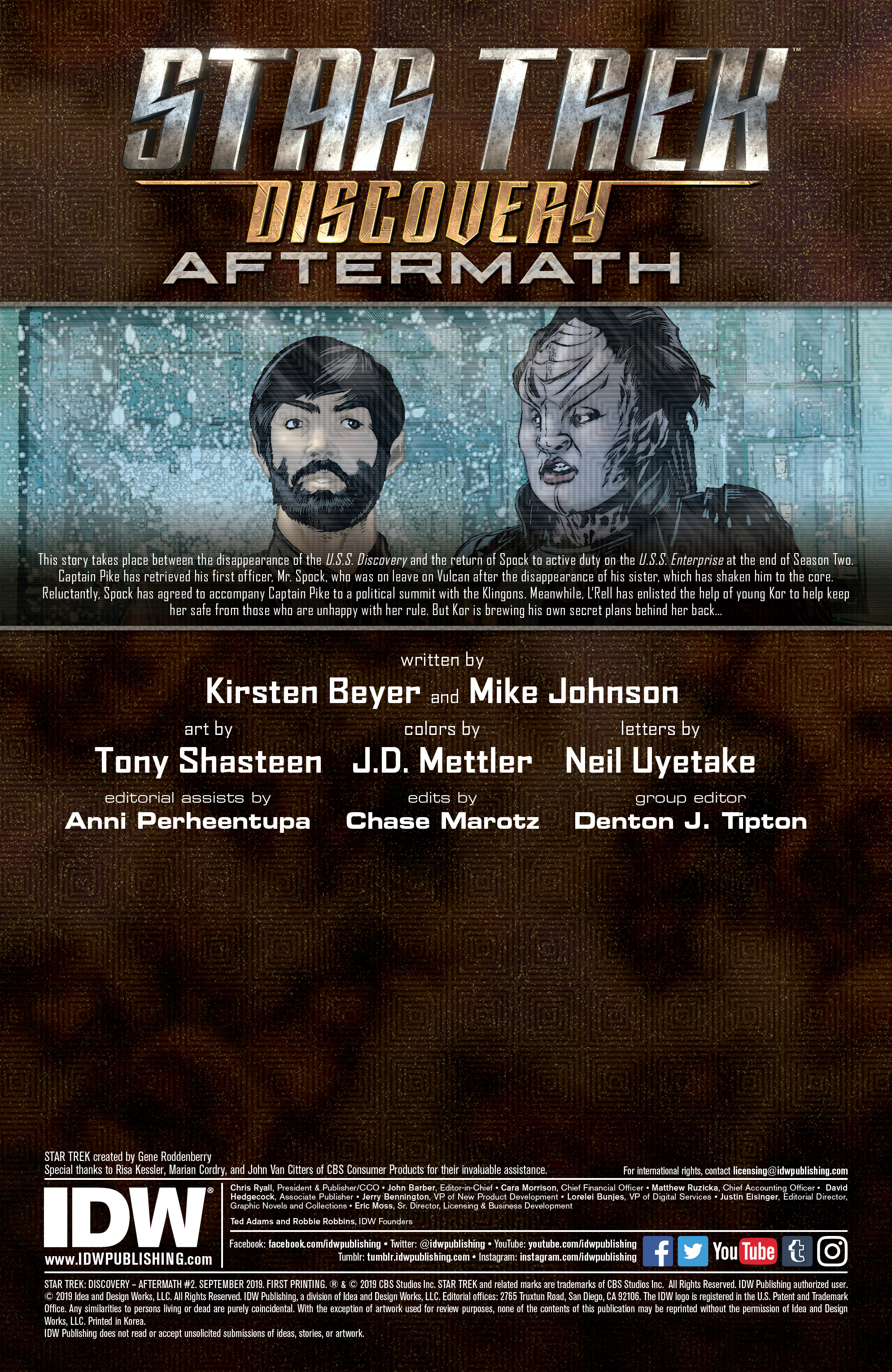 Star Trek: Discovery: Aftermath (2019-): Chapter 2 - Page 2