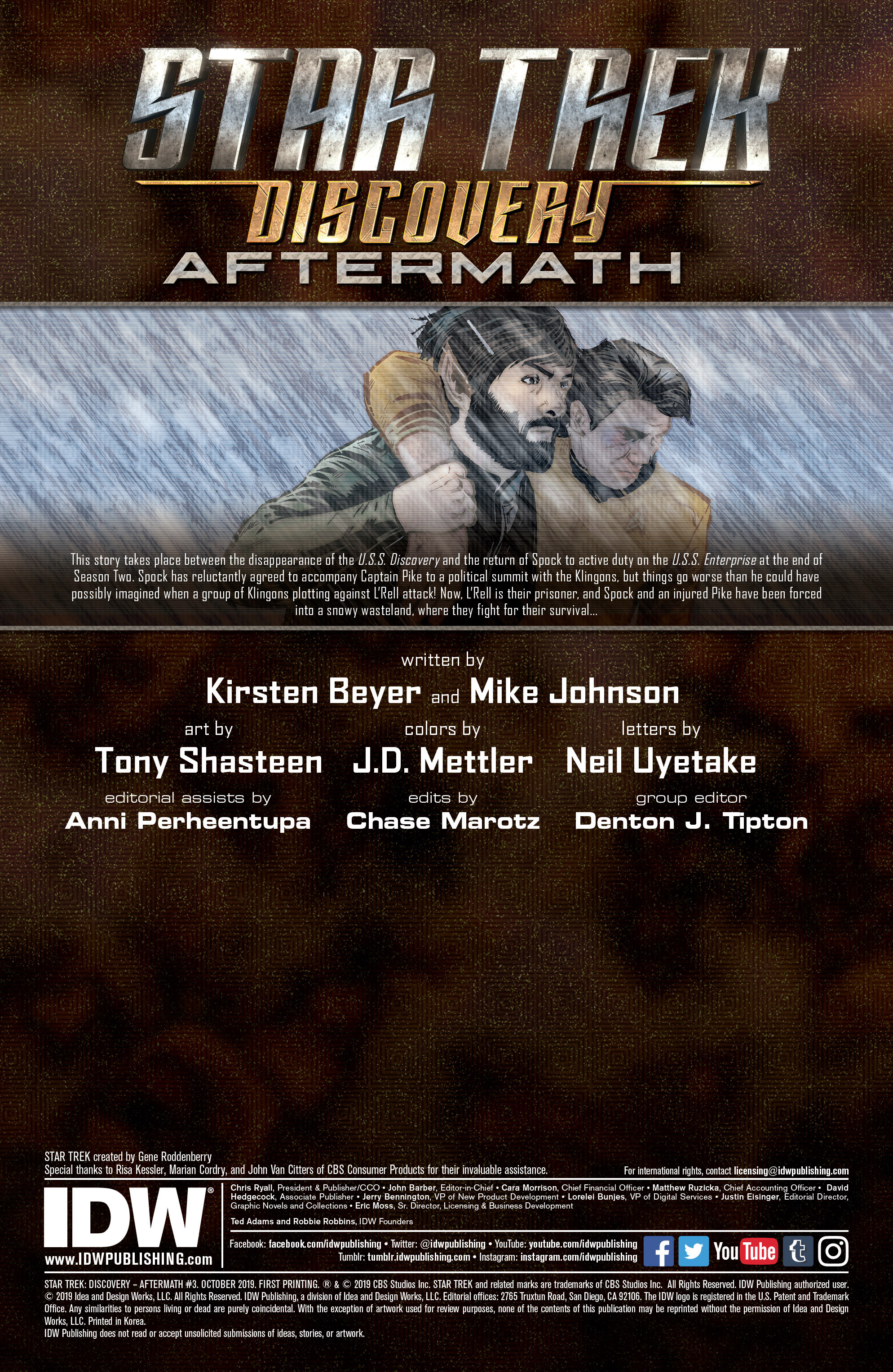 Star Trek: Discovery: Aftermath (2019-): Chapter 3 - Page 2