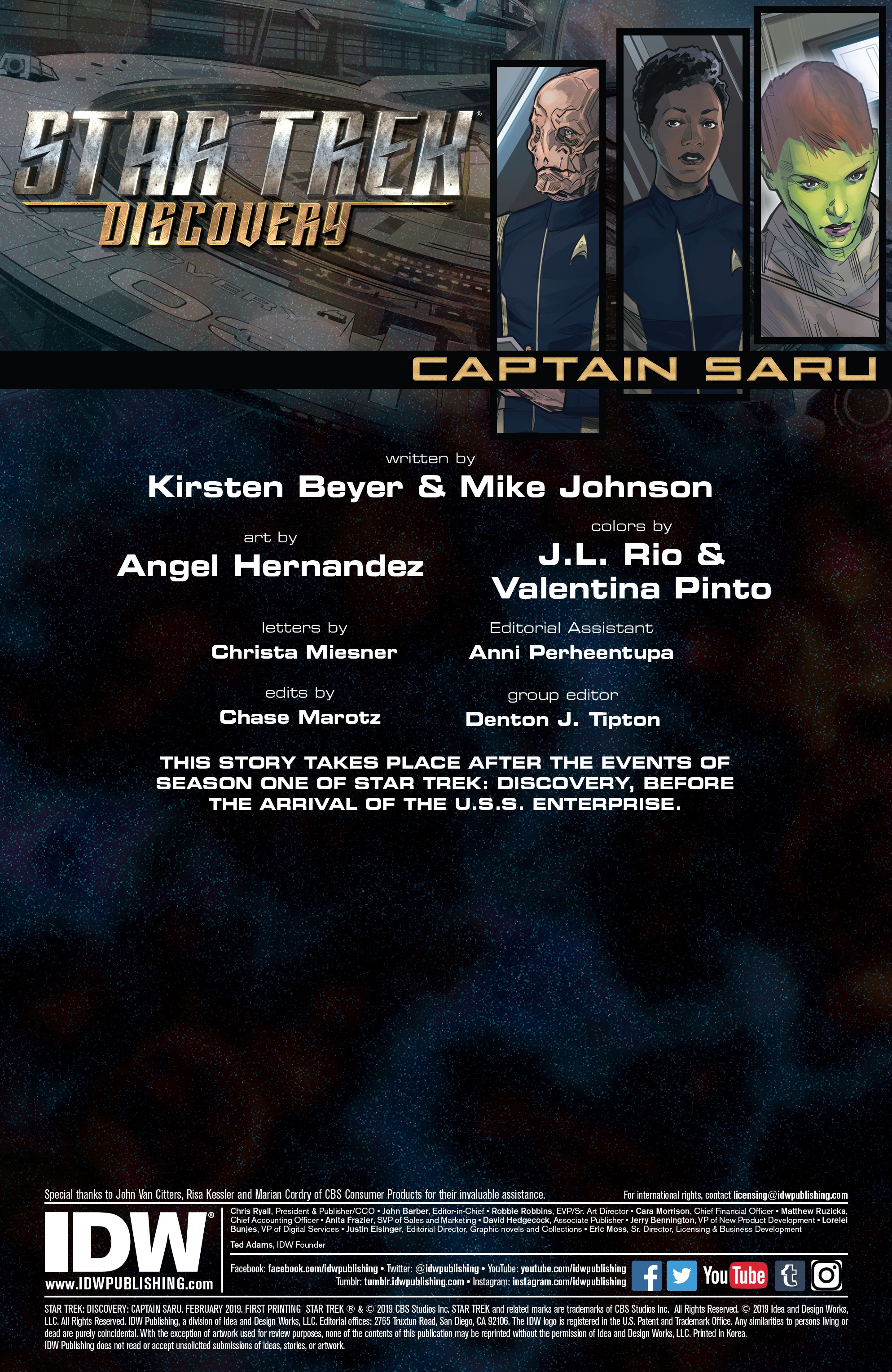 Star Trek: Discovery - Captain Saru (2019): Chapter 1 - Page 2