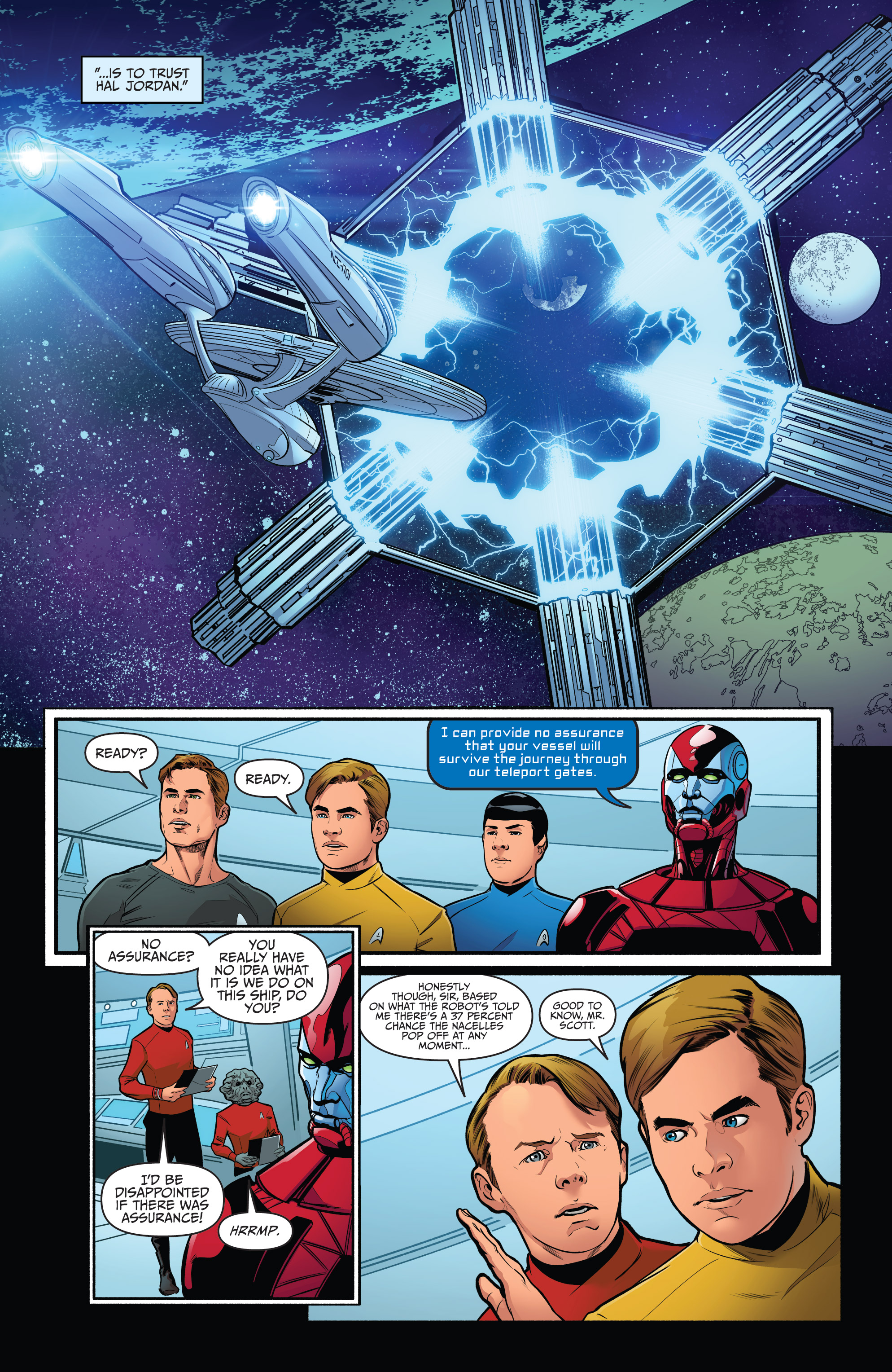 Star Trek - Green Lantern Vol. 2 (2016-): Chapter 5 - Page 4
