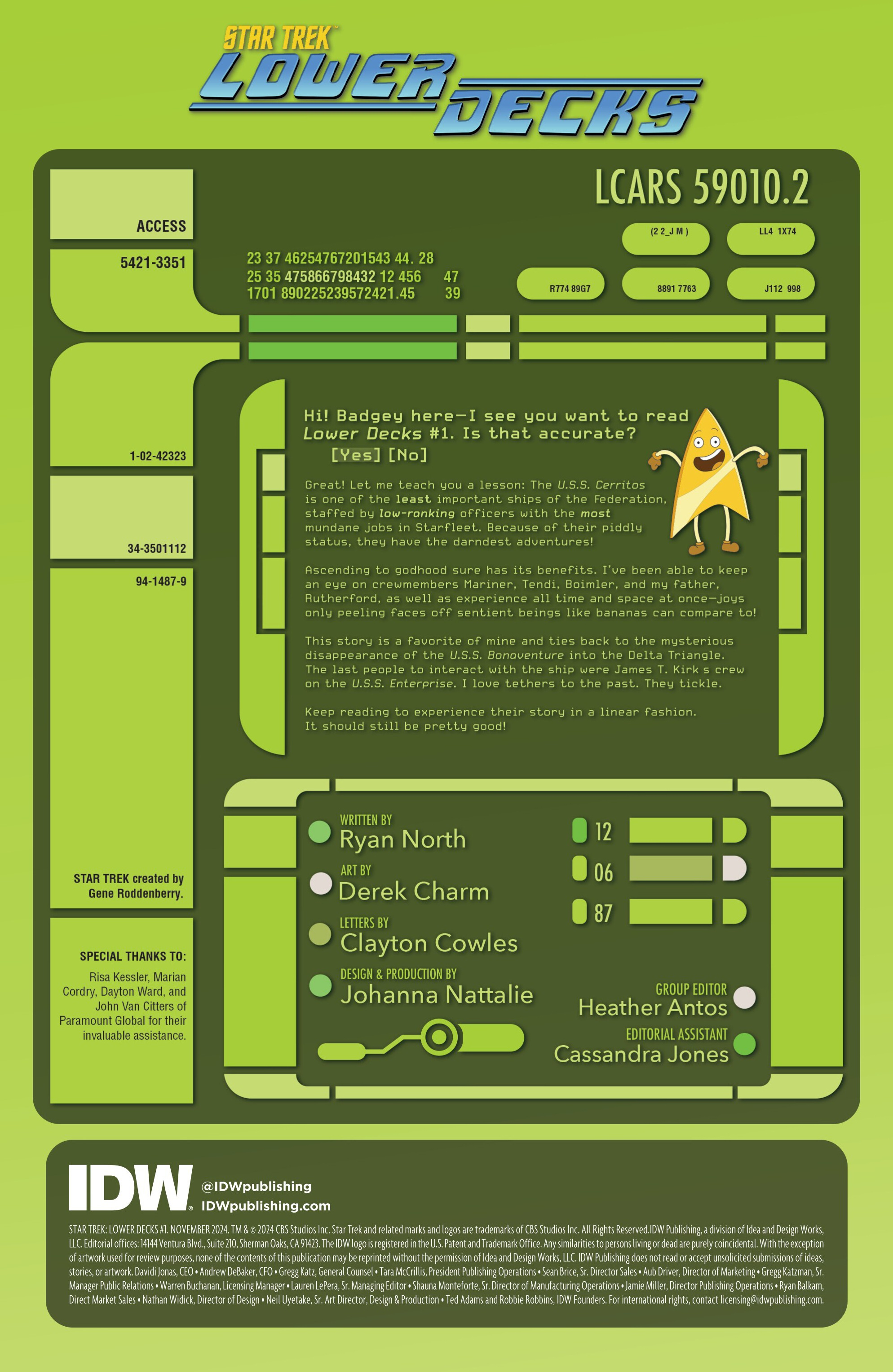 Star Trek: Lower Decks (2024-): Chapter 1 - Page 2