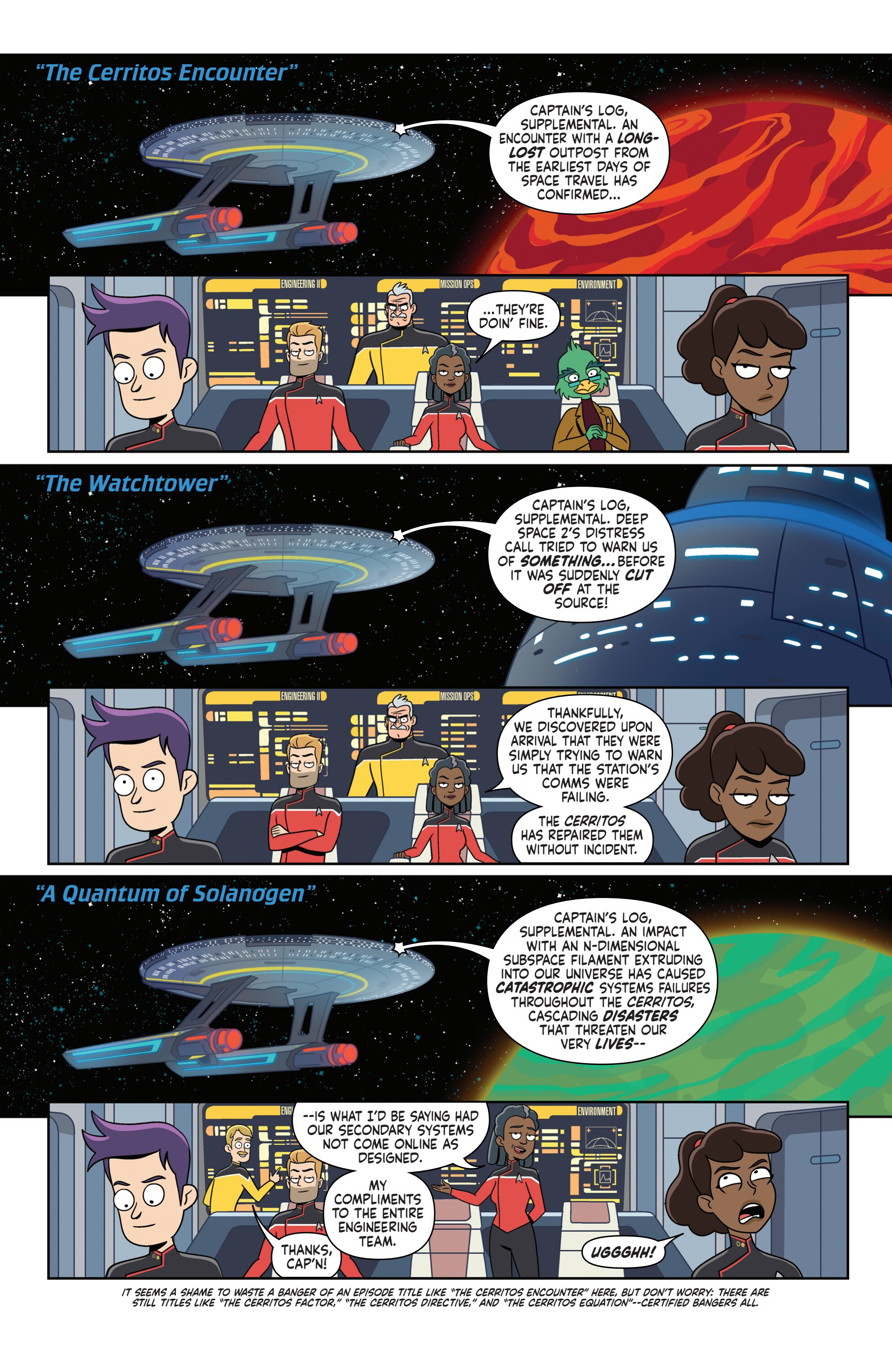 Star Trek: Lower Decks (2024-): Chapter 1 - Page 4