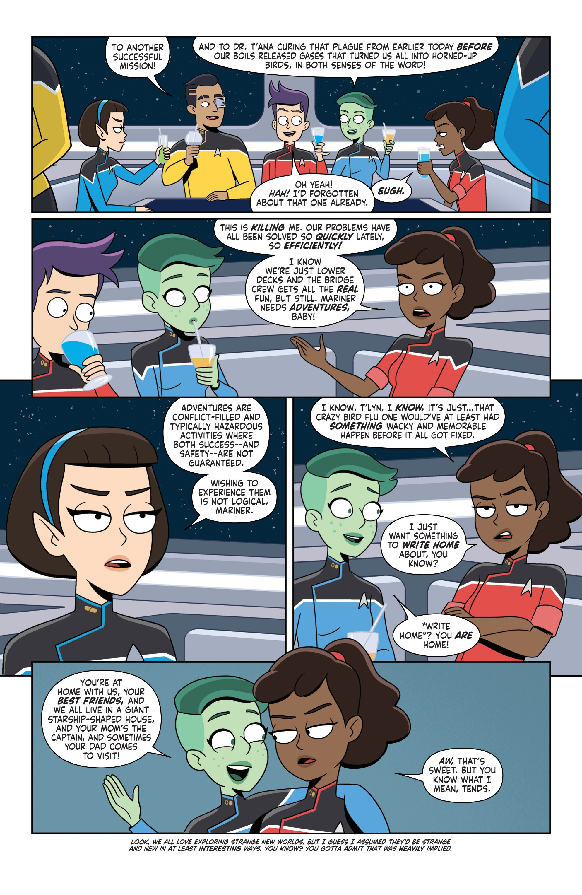 Star Trek: Lower Decks (2024-): Chapter 1 - Page 5