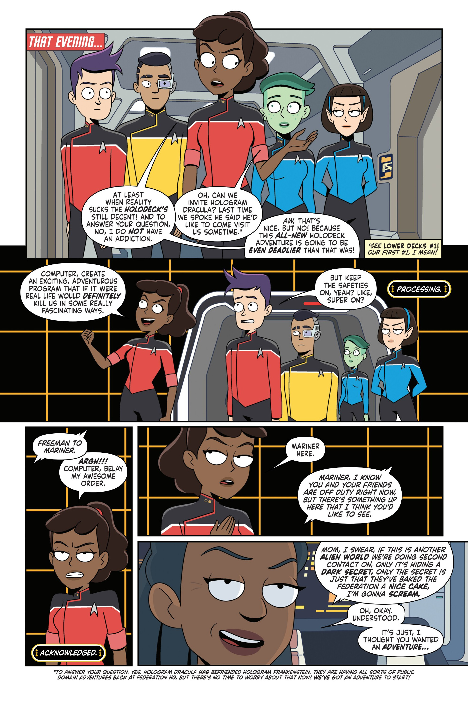 Star Trek: Lower Decks (2024-): Chapter 1 - Page 8