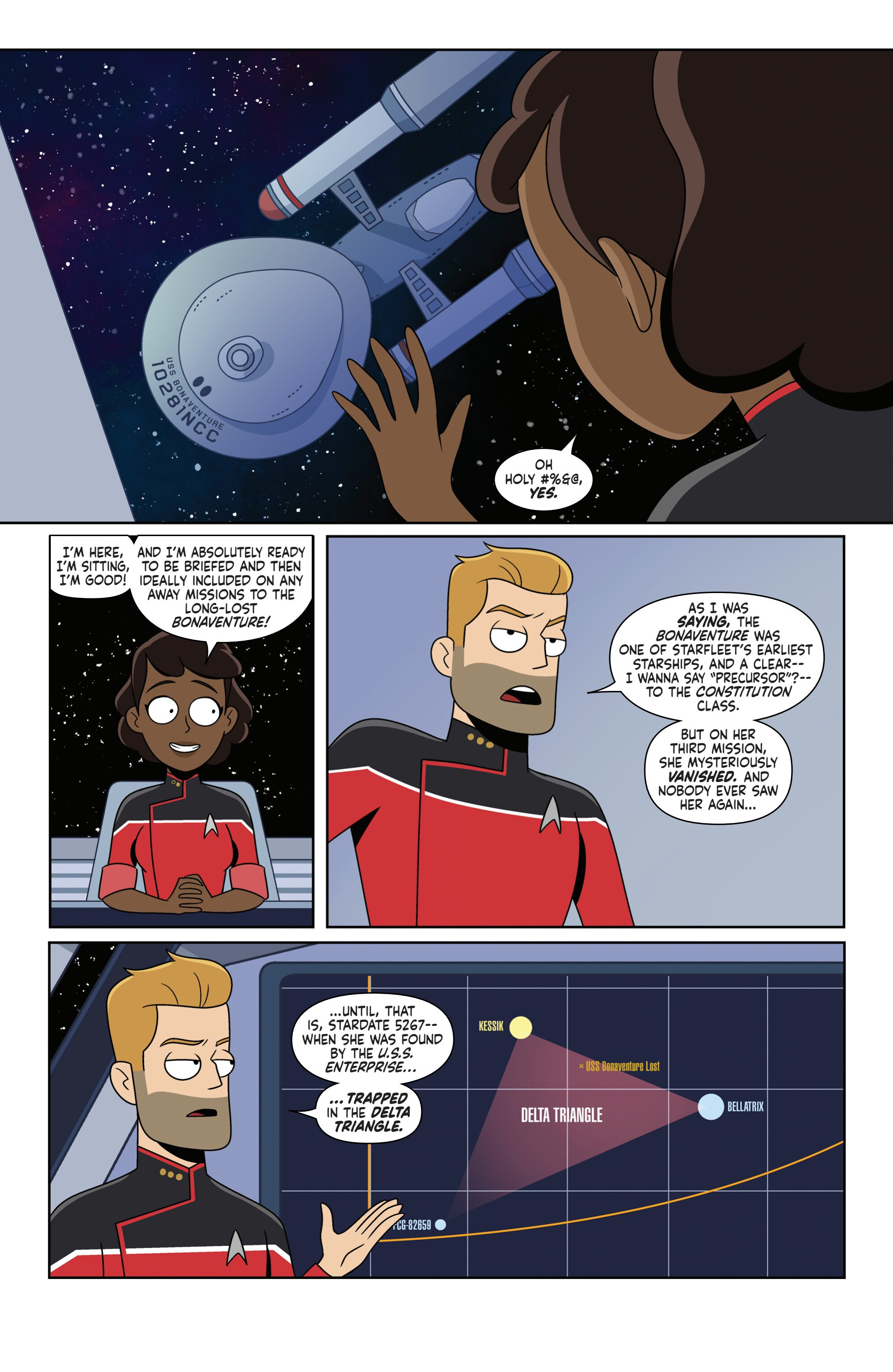 Star Trek: Lower Decks (2024-): Chapter 1 - Page 11