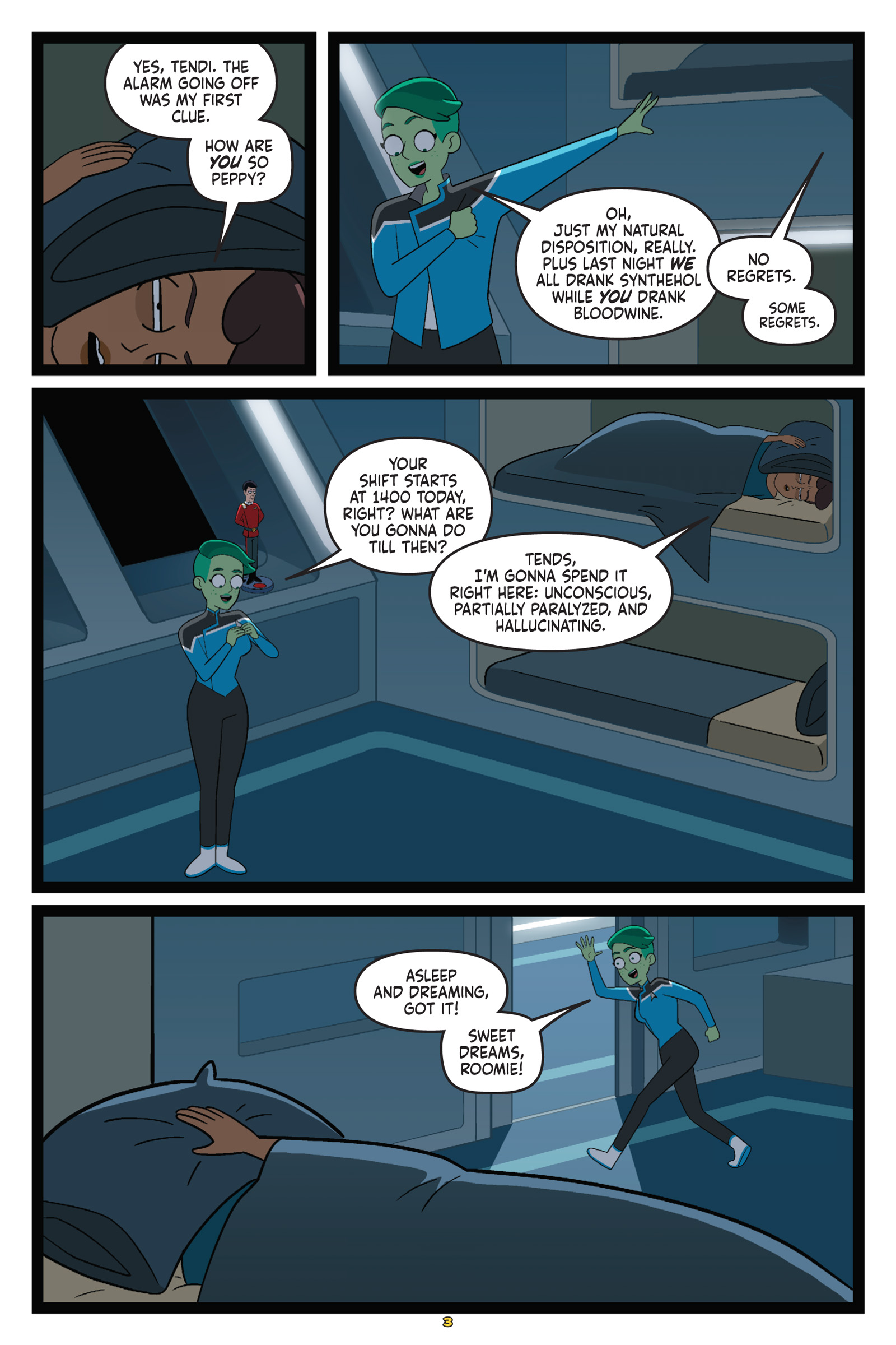 Star Trek: Lower Decks - Warp Your Own Way (2024): Chapter 1 - Page 8