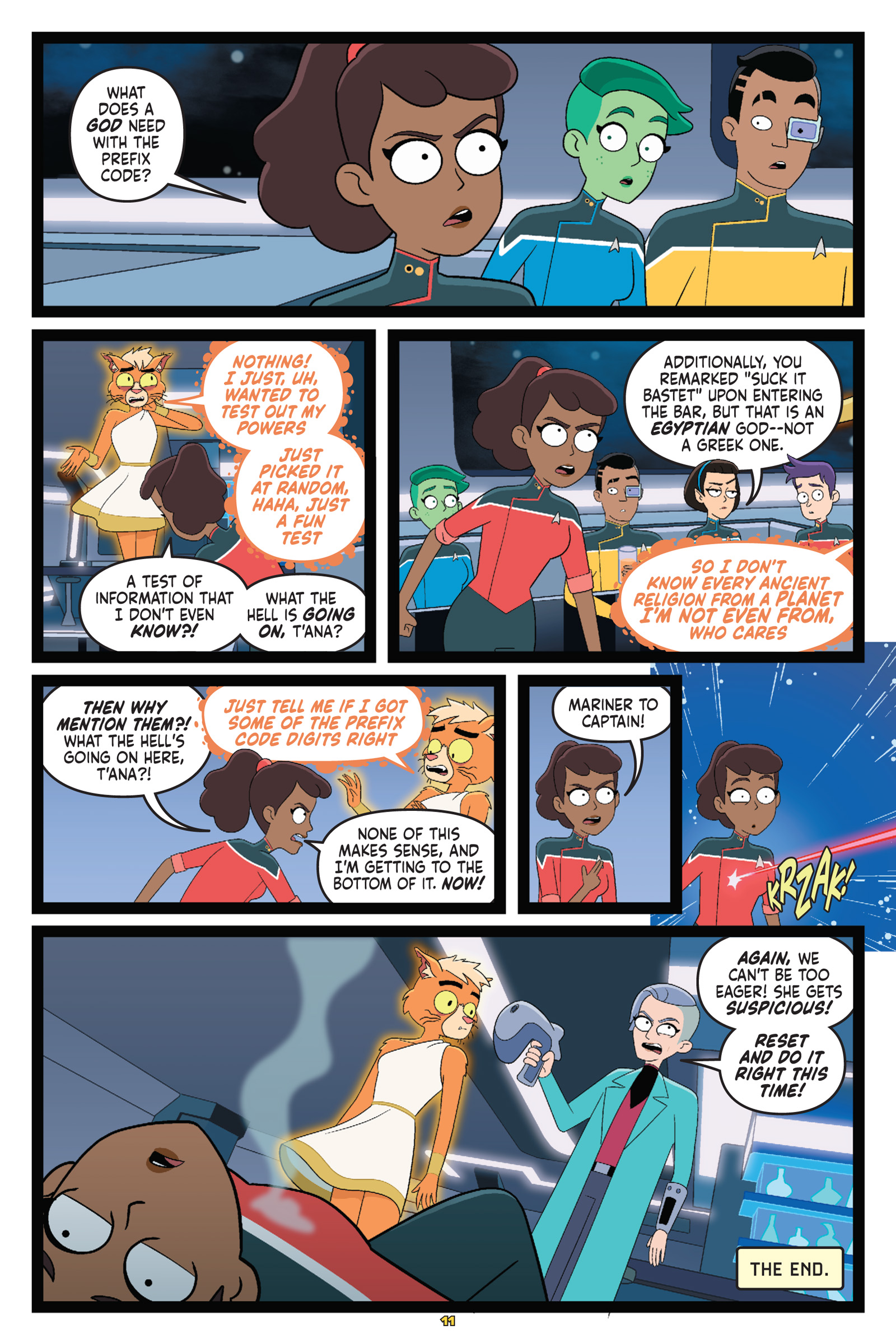 Star Trek: Lower Decks - Warp Your Own Way (2024): Chapter 1 - Page 15