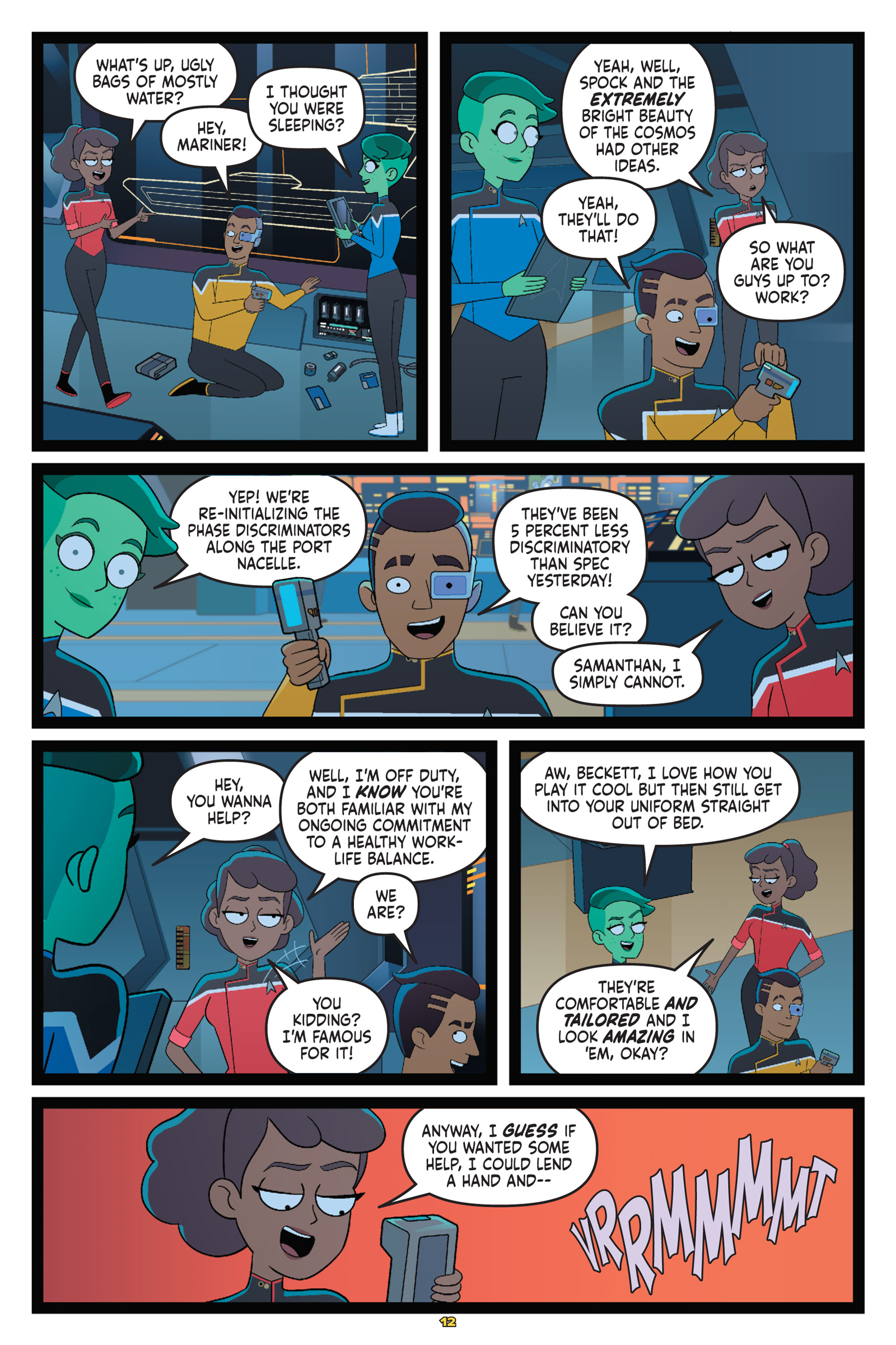 Star Trek: Lower Decks - Warp Your Own Way (2024): Chapter 1 - Page 16