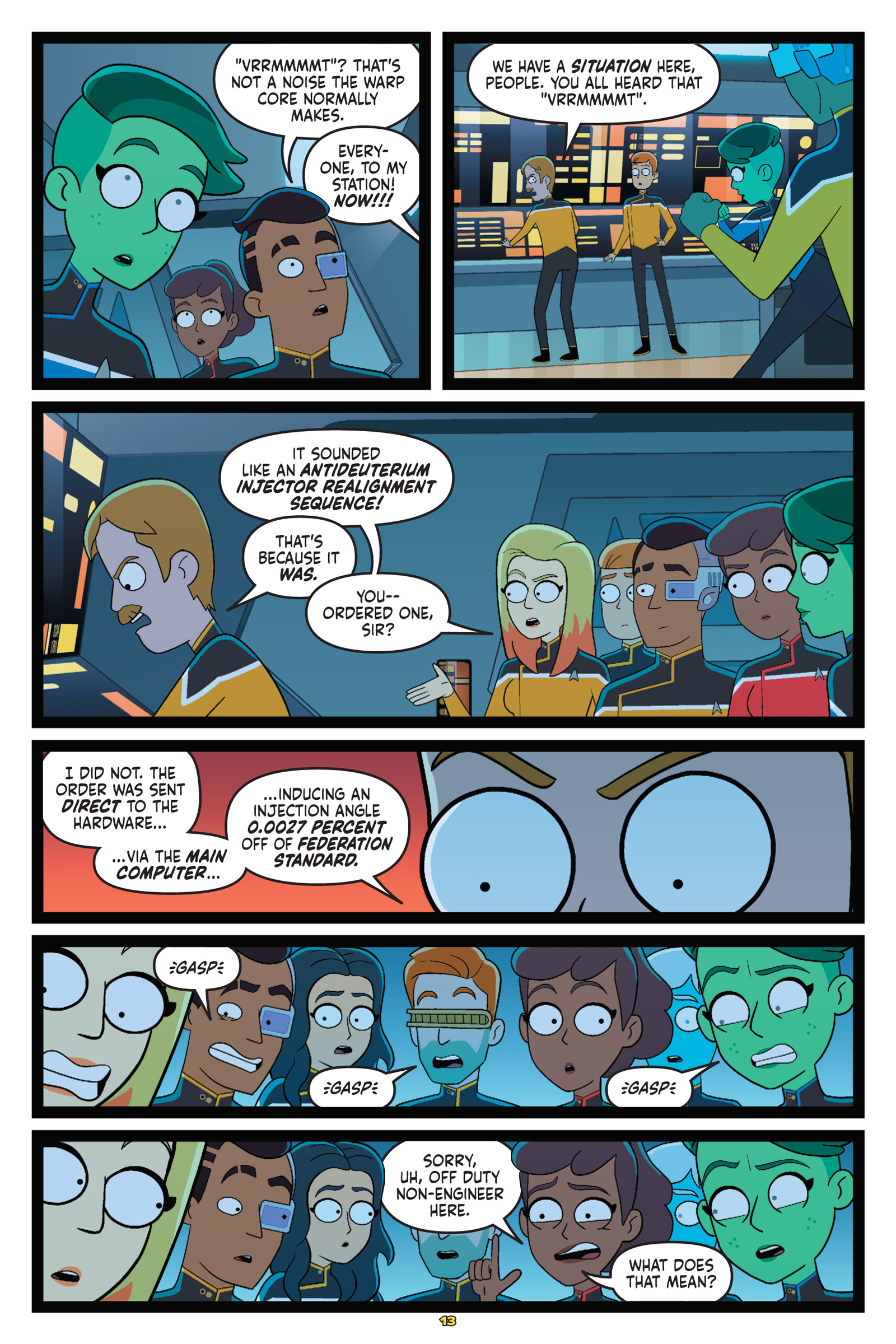 Star Trek: Lower Decks - Warp Your Own Way (2024): Chapter 1 - Page 17