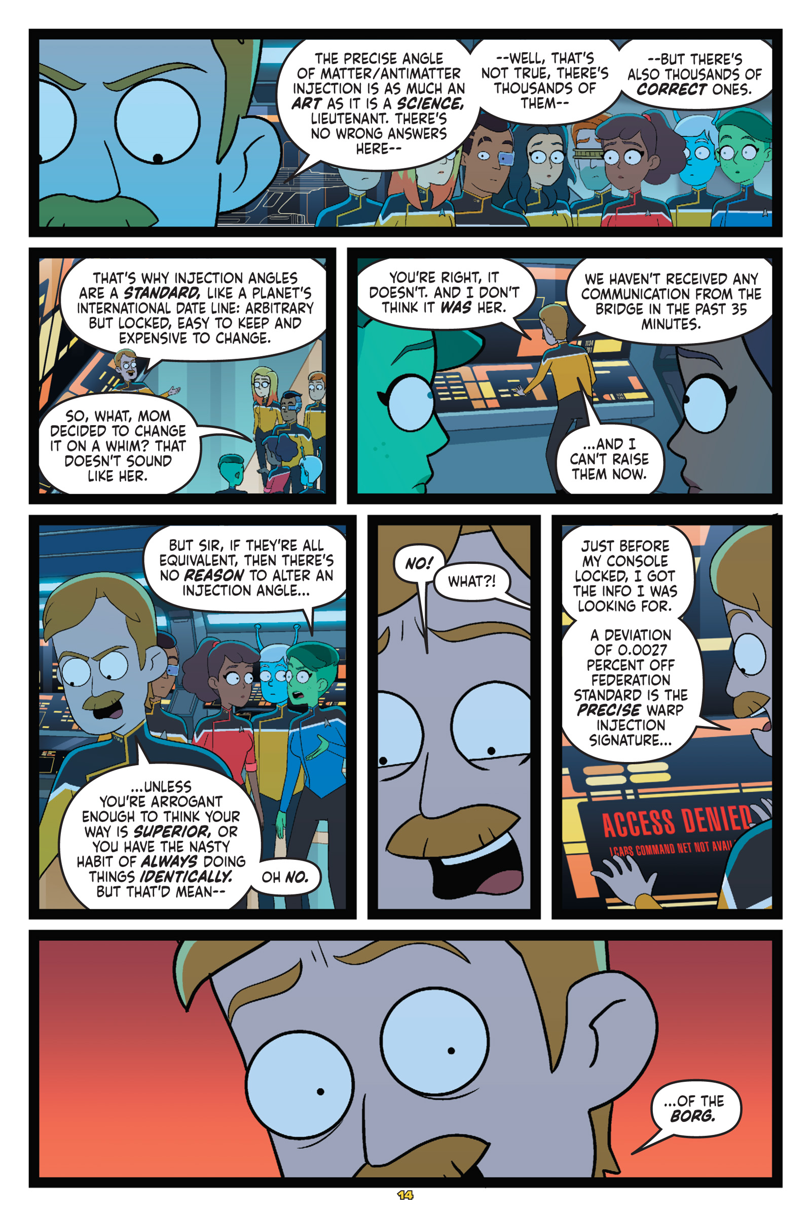 Star Trek: Lower Decks - Warp Your Own Way (2024): Chapter 1 - Page 18