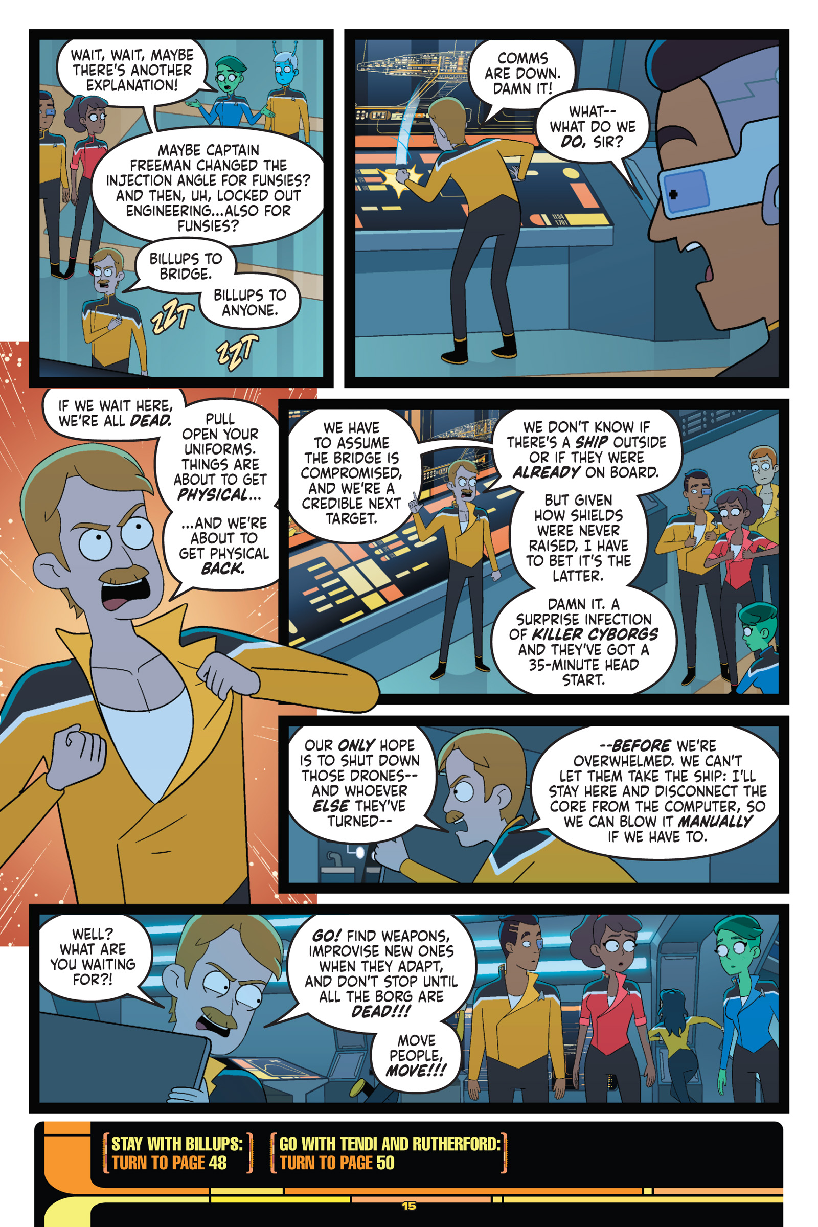 Star Trek: Lower Decks - Warp Your Own Way (2024): Chapter 1 - Page 19