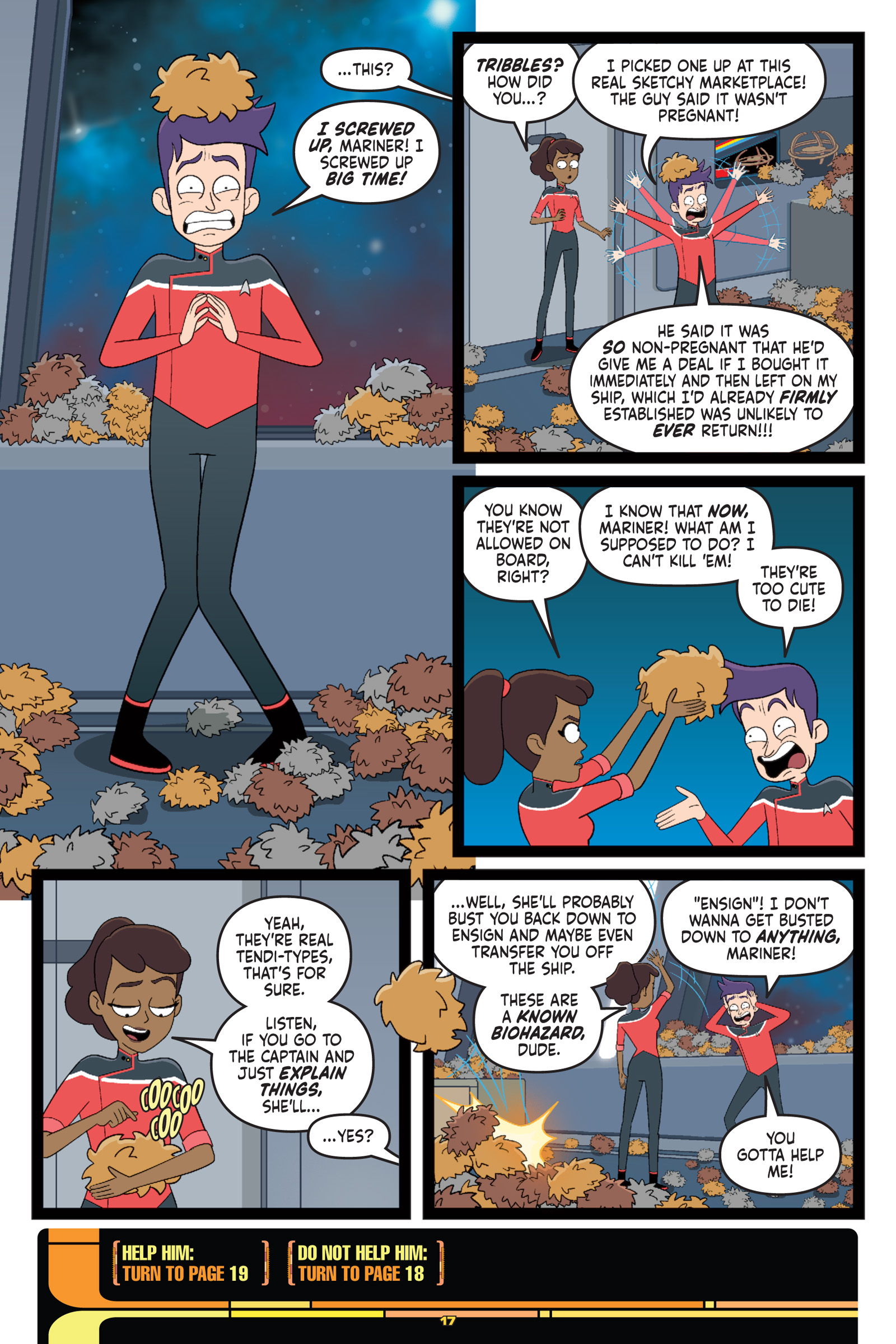 Star Trek: Lower Decks - Warp Your Own Way (2024): Chapter 1 - Page 21