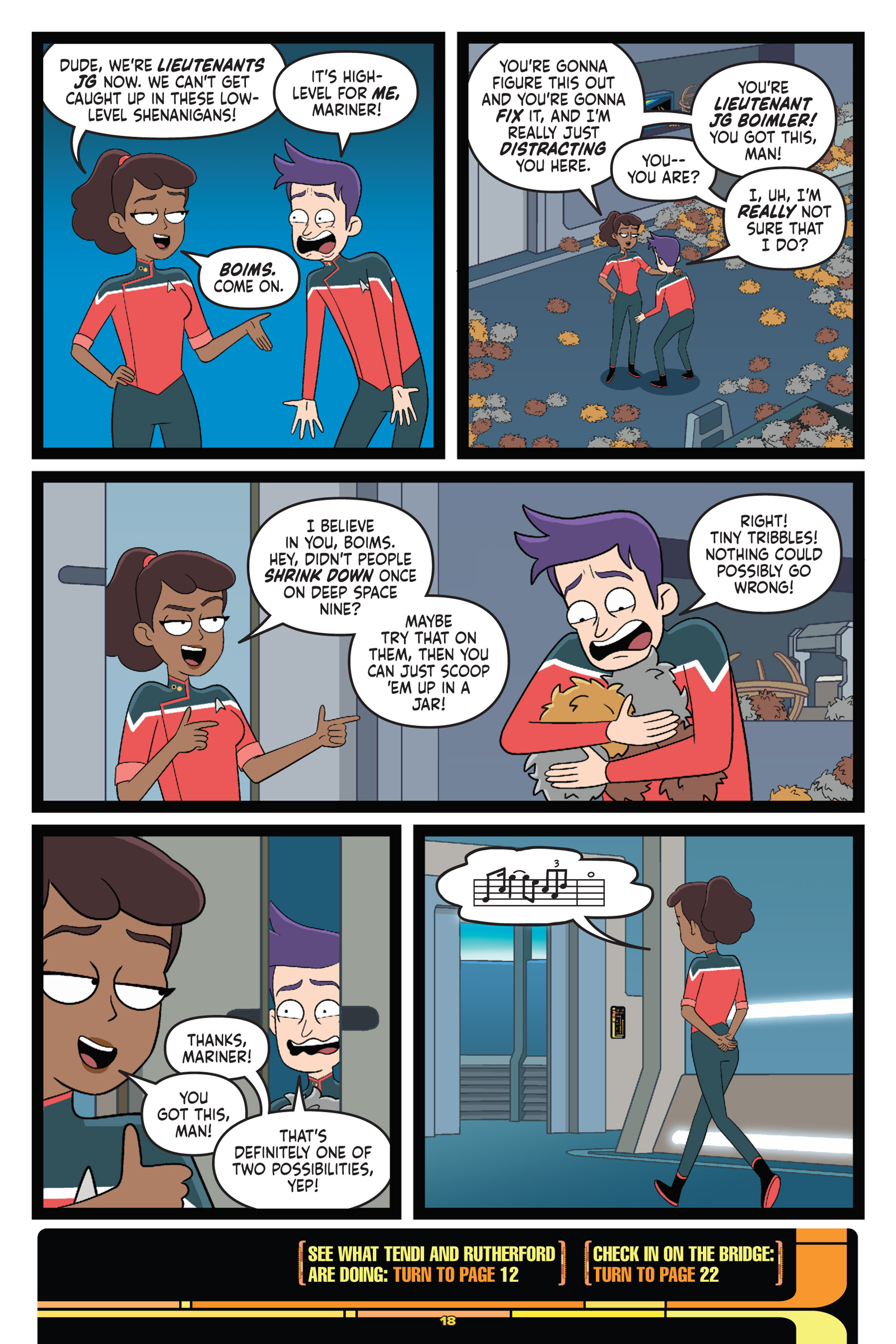Star Trek: Lower Decks - Warp Your Own Way (2024): Chapter 1 - Page 22