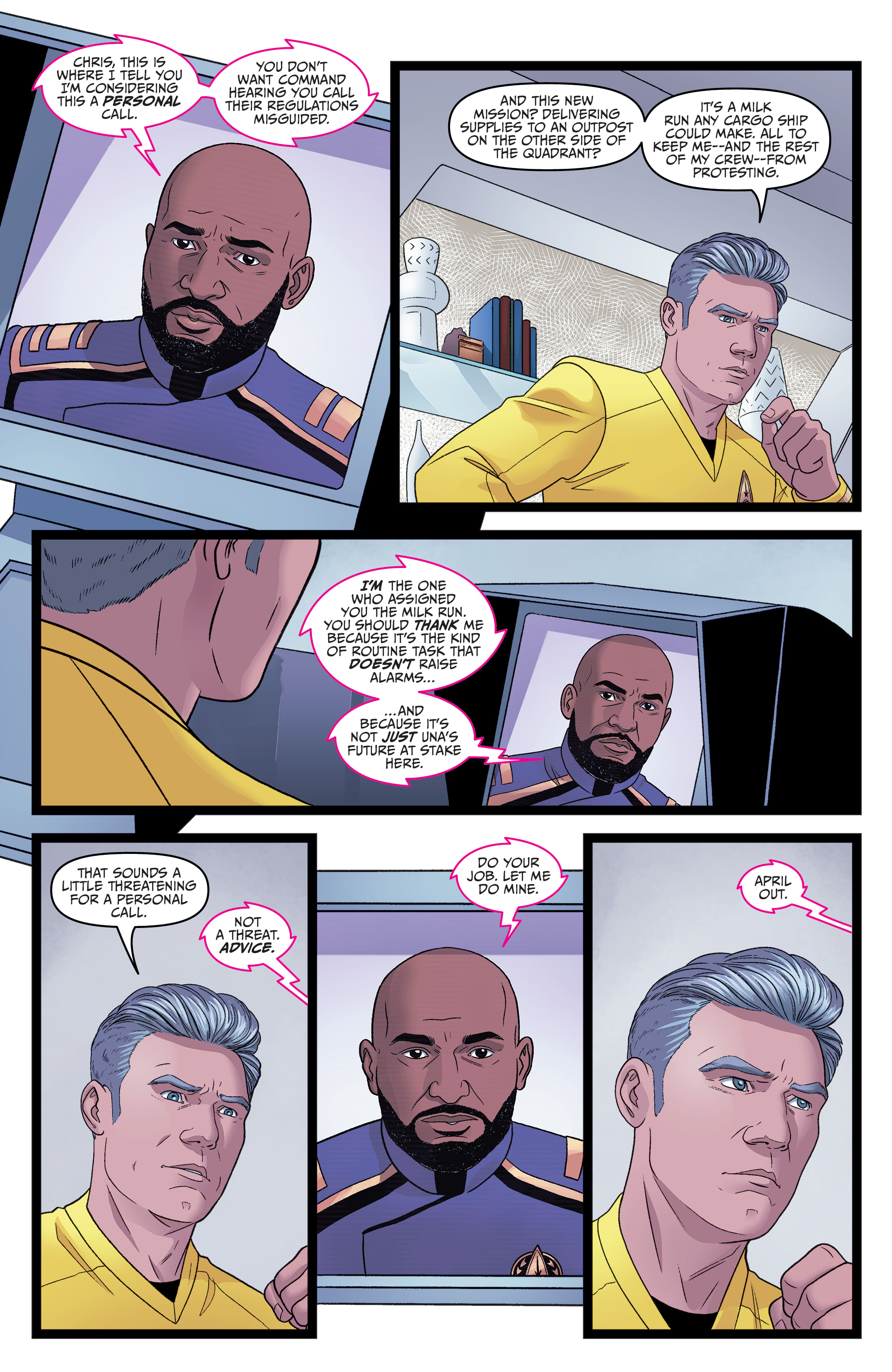 Star Trek: Strange New Worlds - Illyrian Enigma (2022-): Chapter 1 - Page 5